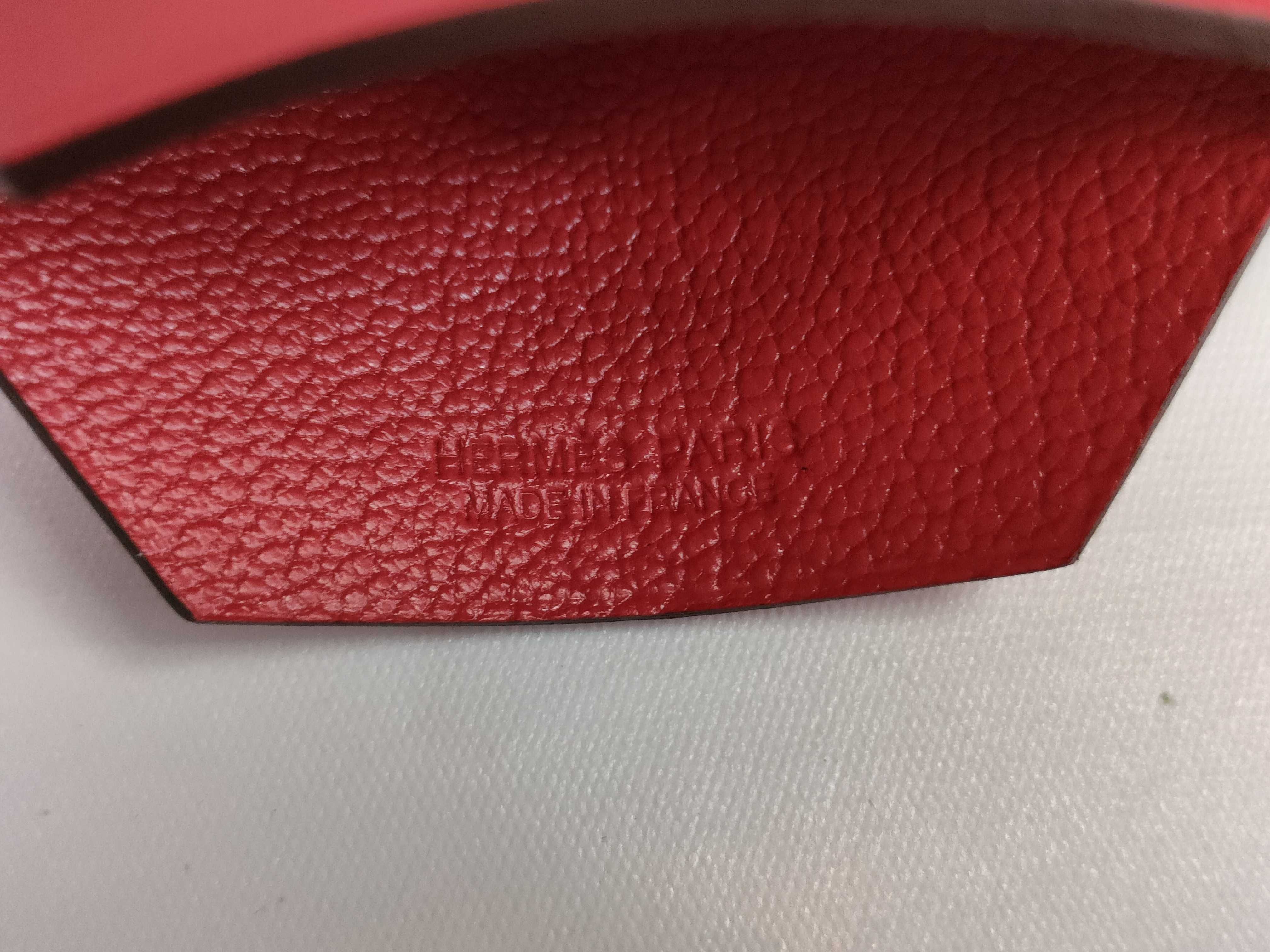 Clochette Year Gift 2024 Leather Red Key Case/Keychain — view 7