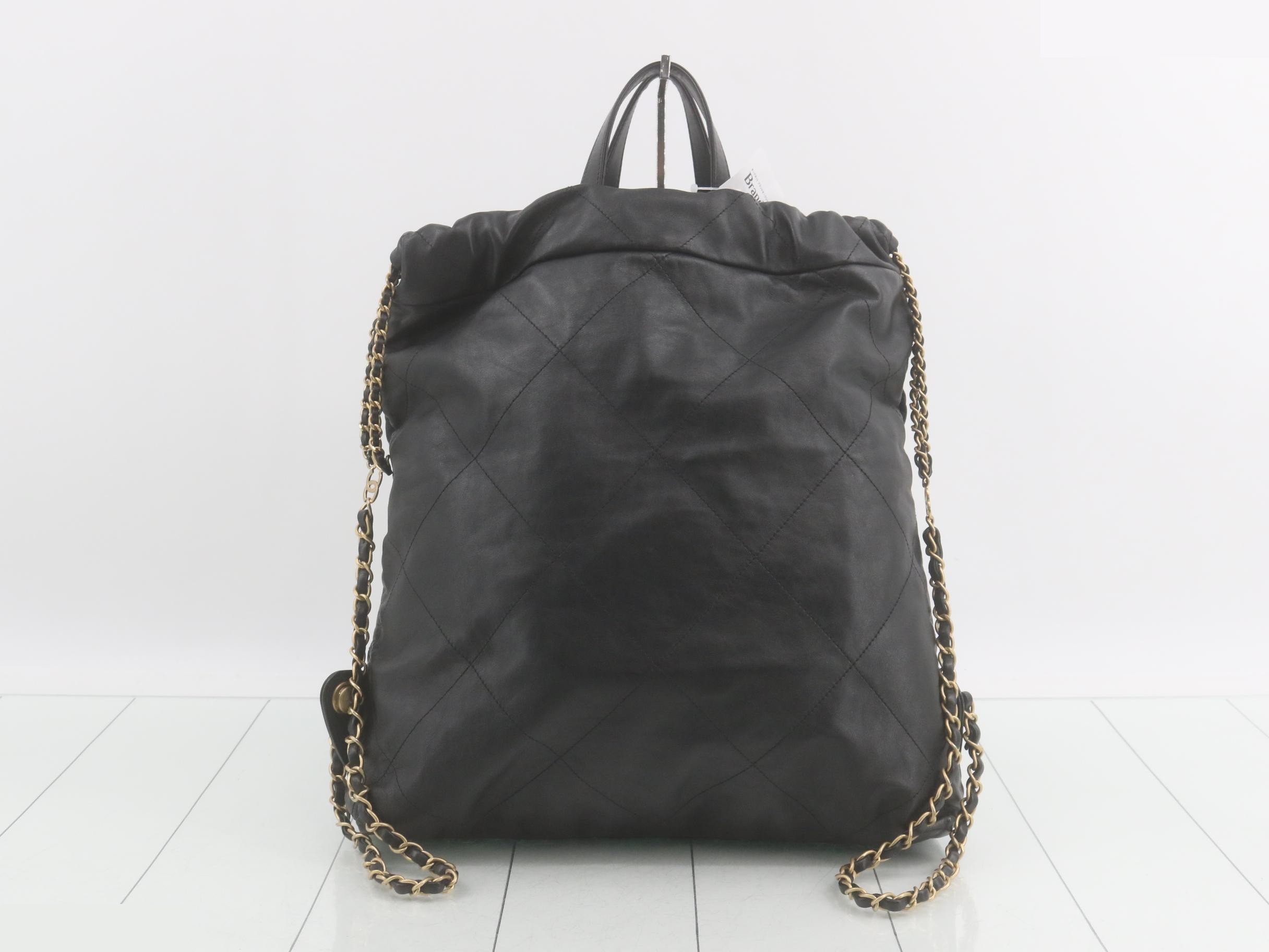 22 Leather Chain Backpack — view 2