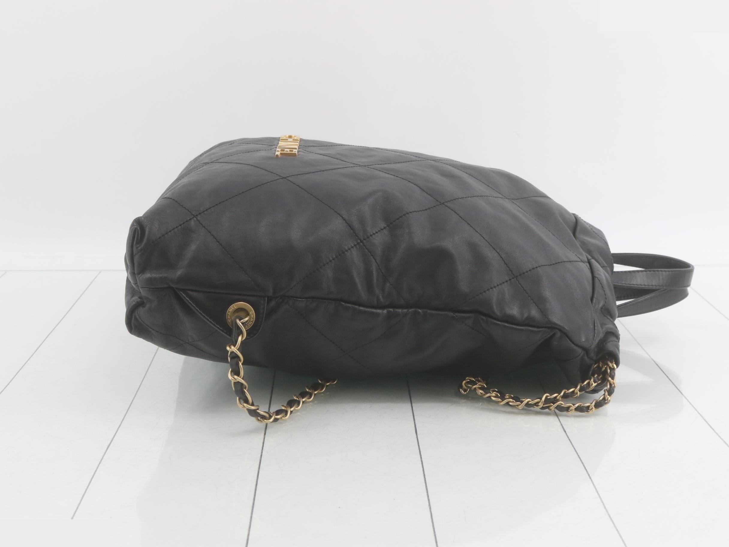 22 Leather Chain Backpack — view 3