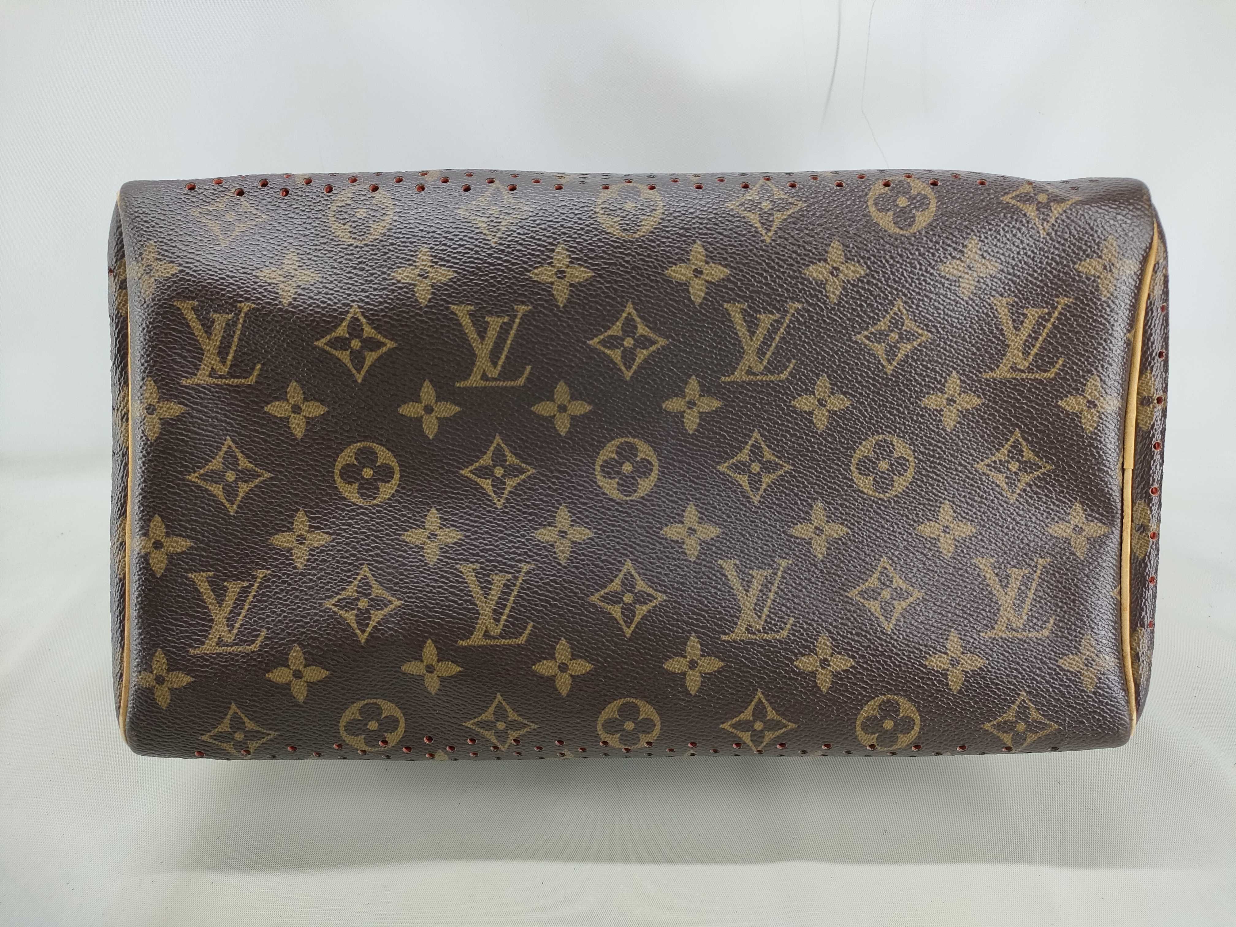 Monogram Vuitton Monogram Perfo Speedy 30 M95182 SP0046 Boston Bag — view 4