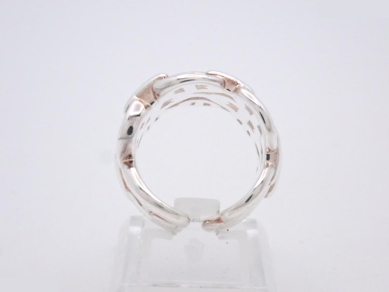 Ring, "Chaine d'Ancre," 925 sterling silver, 14.8g, actual size #16 — view 3