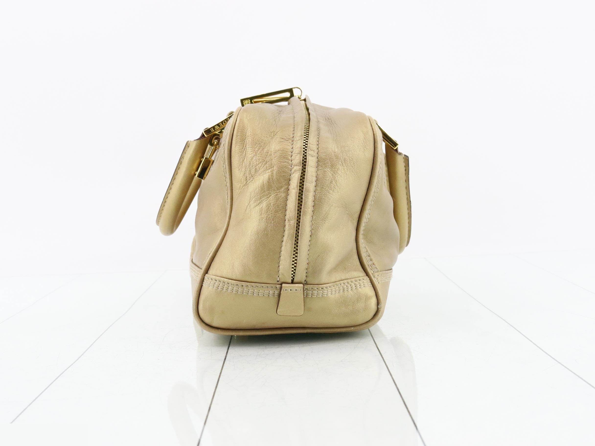 Amazona 28, 2-handle, leather/gold, GP hardware, cloth bag. — view 3