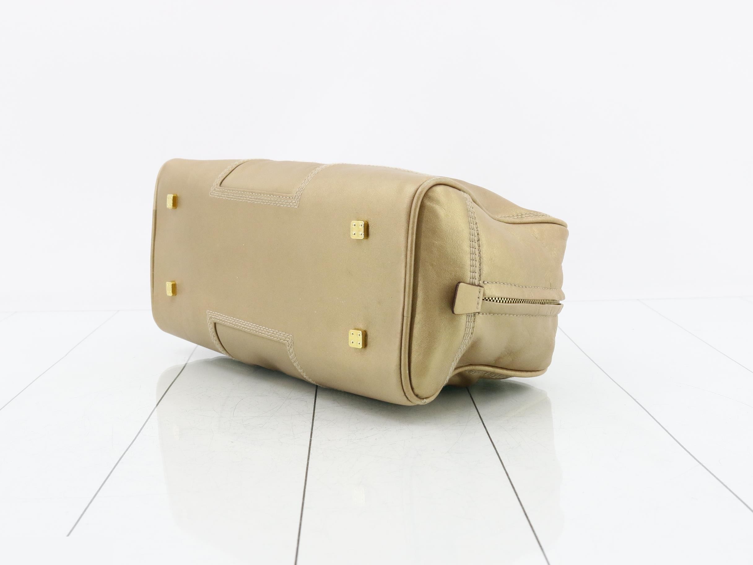 Amazona 28, 2-handle, leather/gold, GP hardware, cloth bag. — view 6