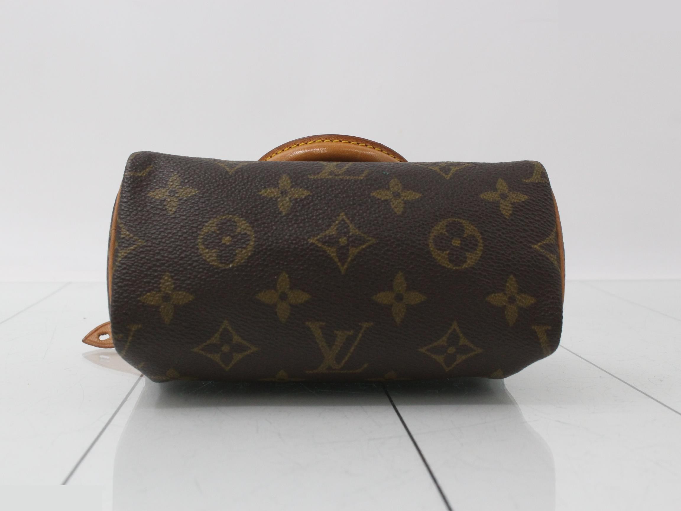 Monogram Mini Speedy Pouch — view 3