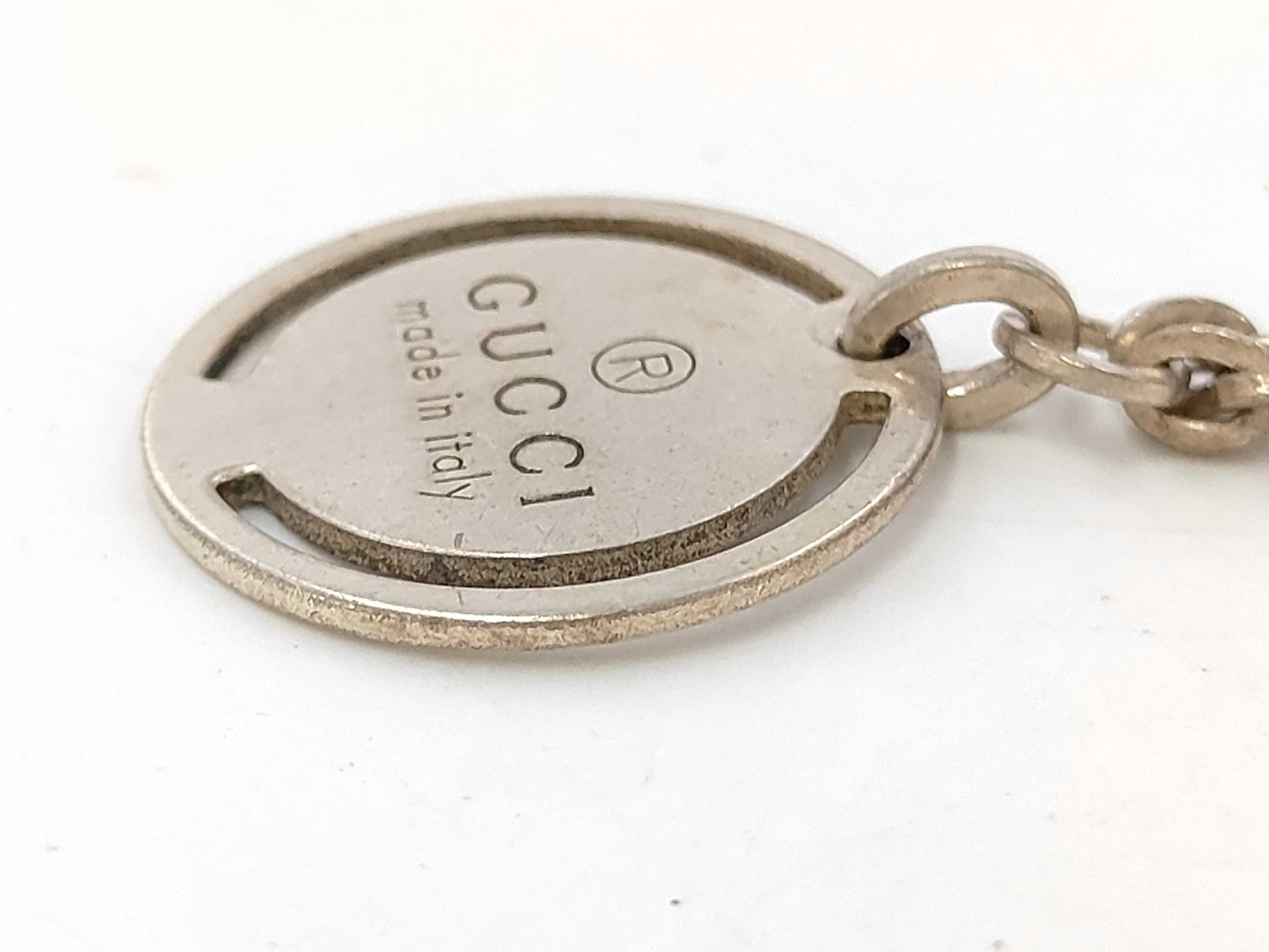 Round Logo Plate Necklace — view 3