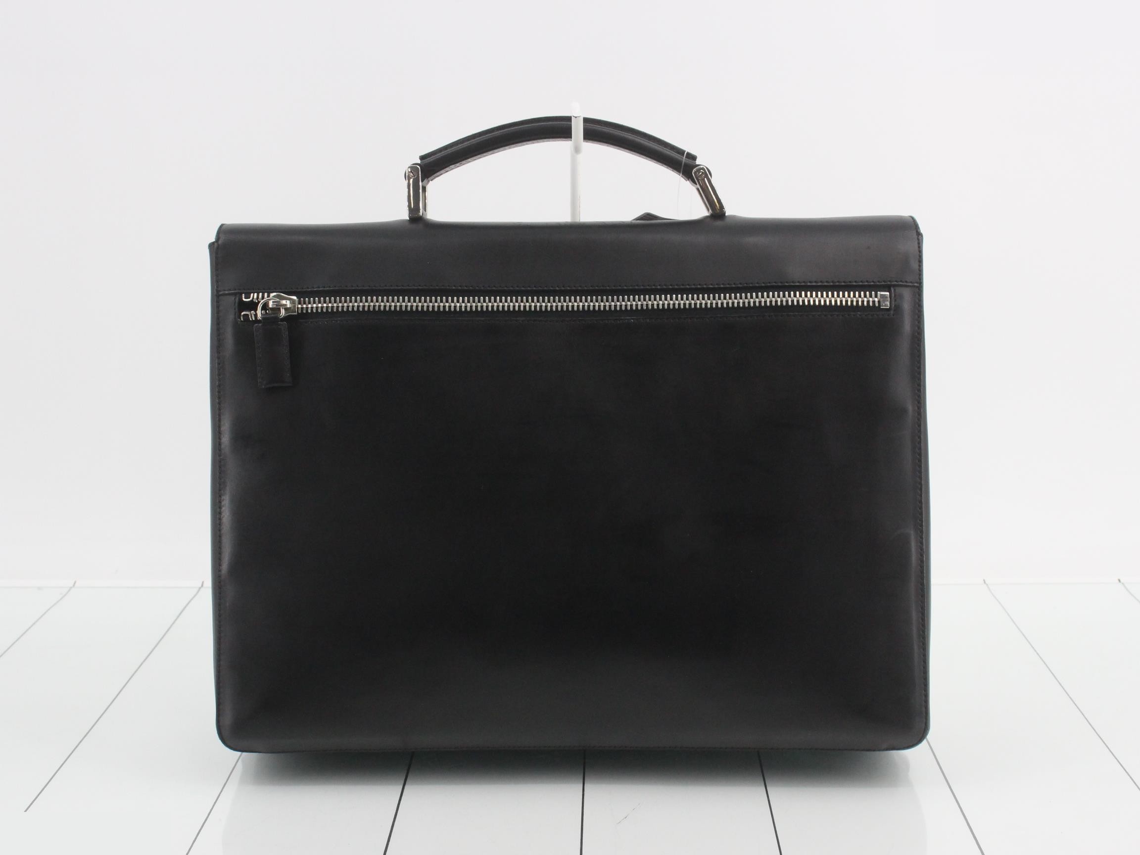 Other lines: Bags/Business bags, Leather, Black — view 2