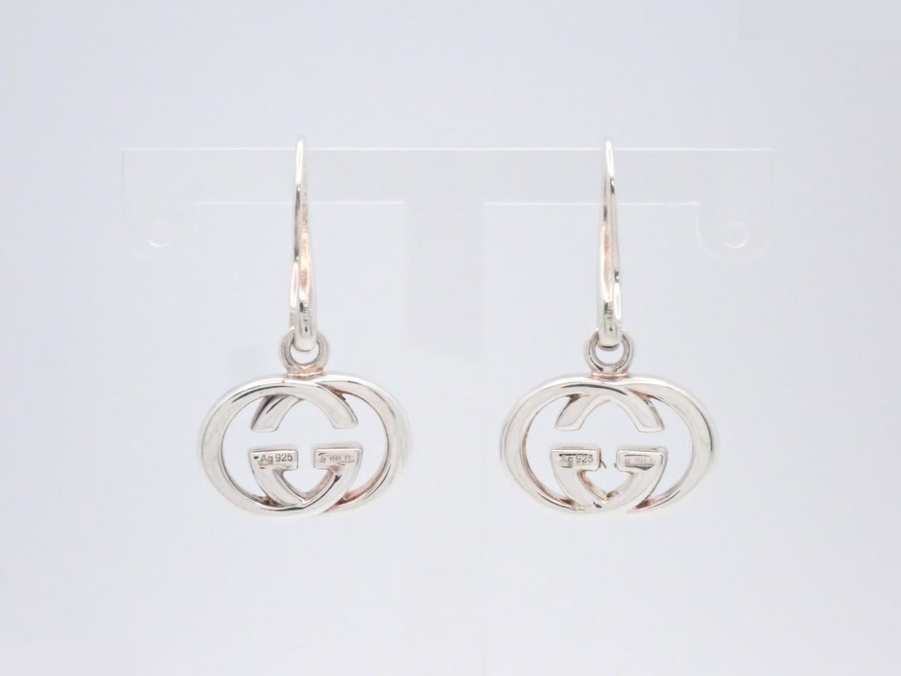 Earrings, Ag925, Interlocking G, 6.8g, 1561FI — view 2