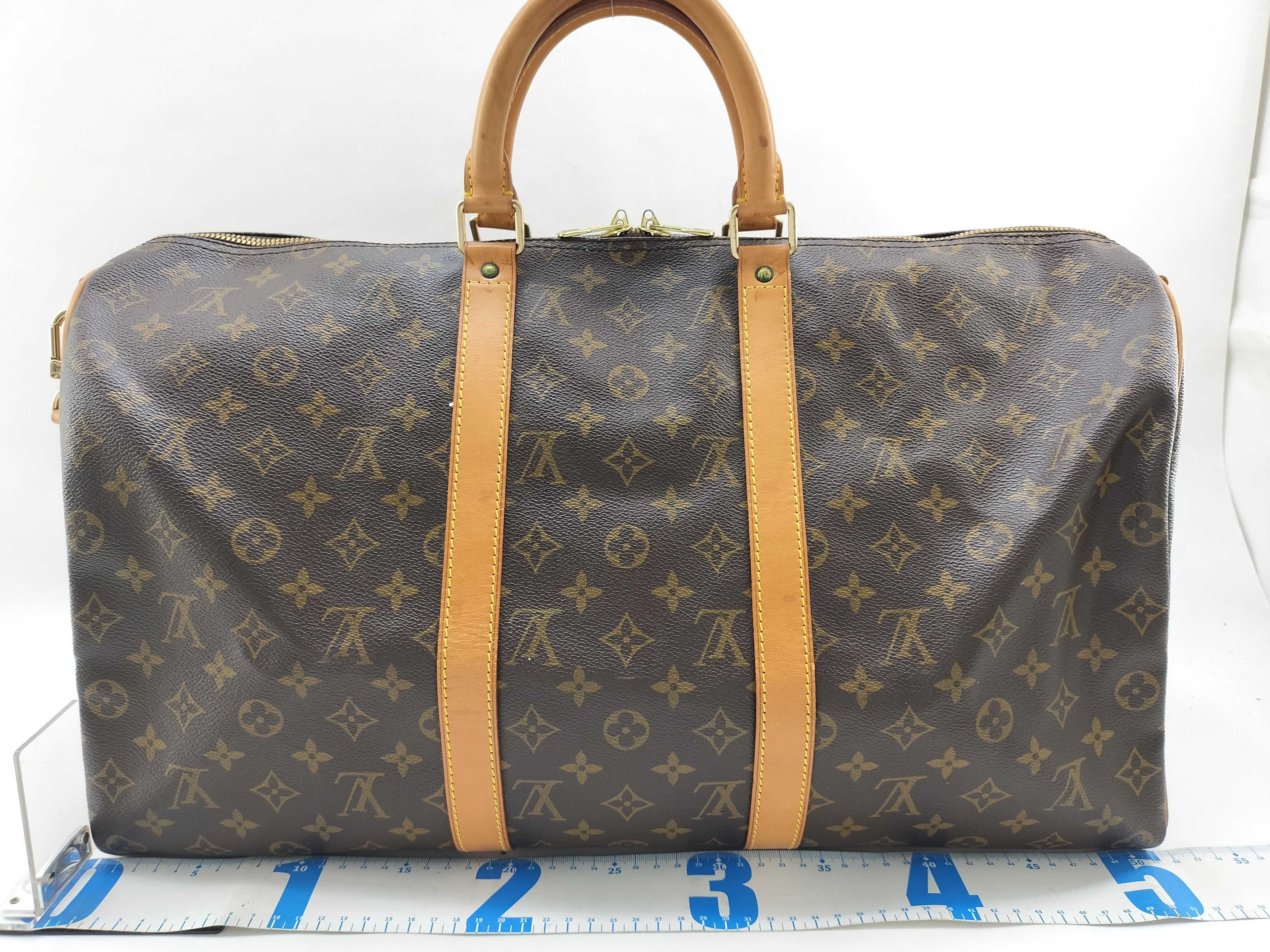 Monogram M41416 Keepall Bandoulière 50 Boston Bag — view 2