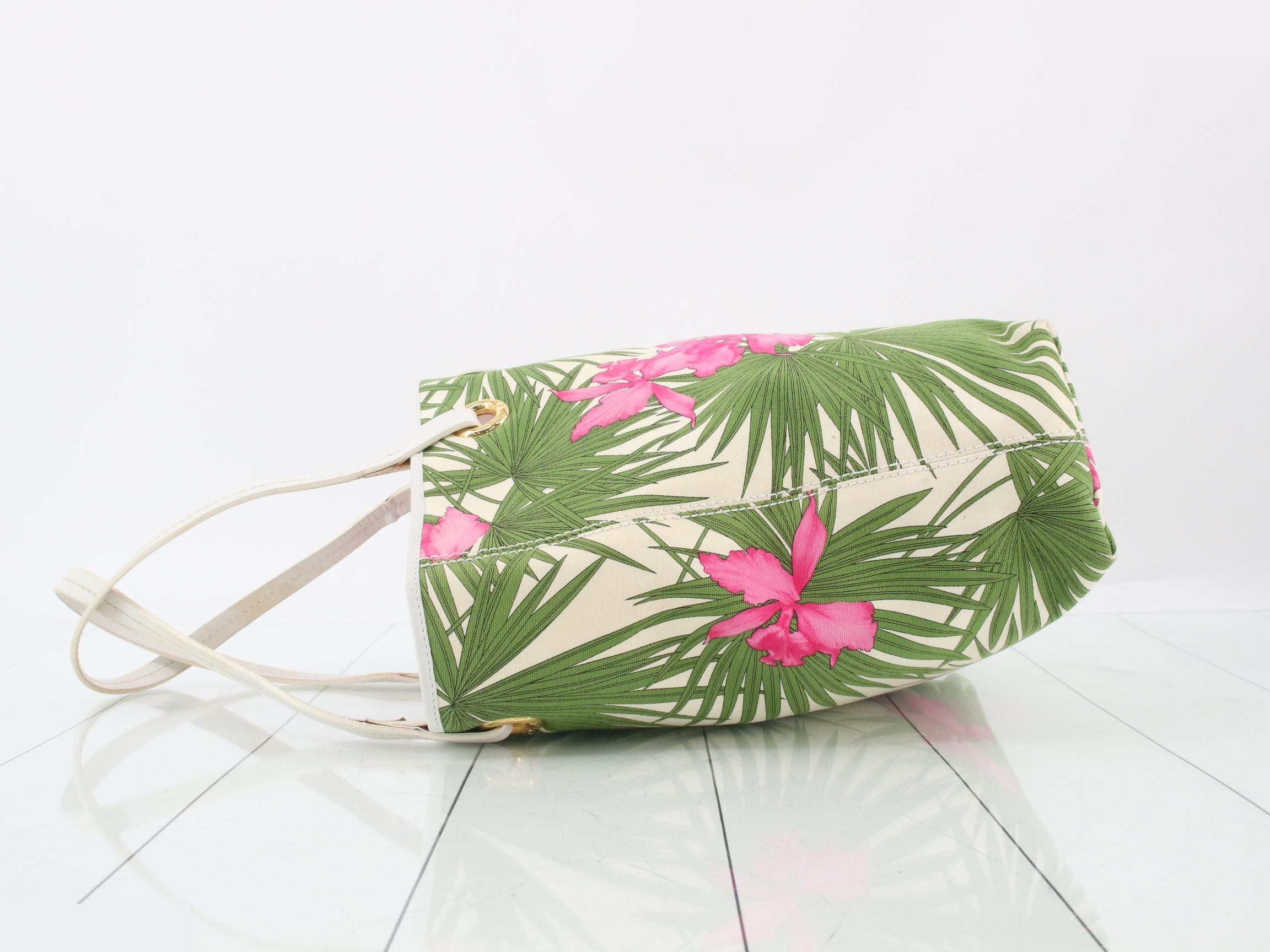 Canvas Flower Tote Bag — view 4