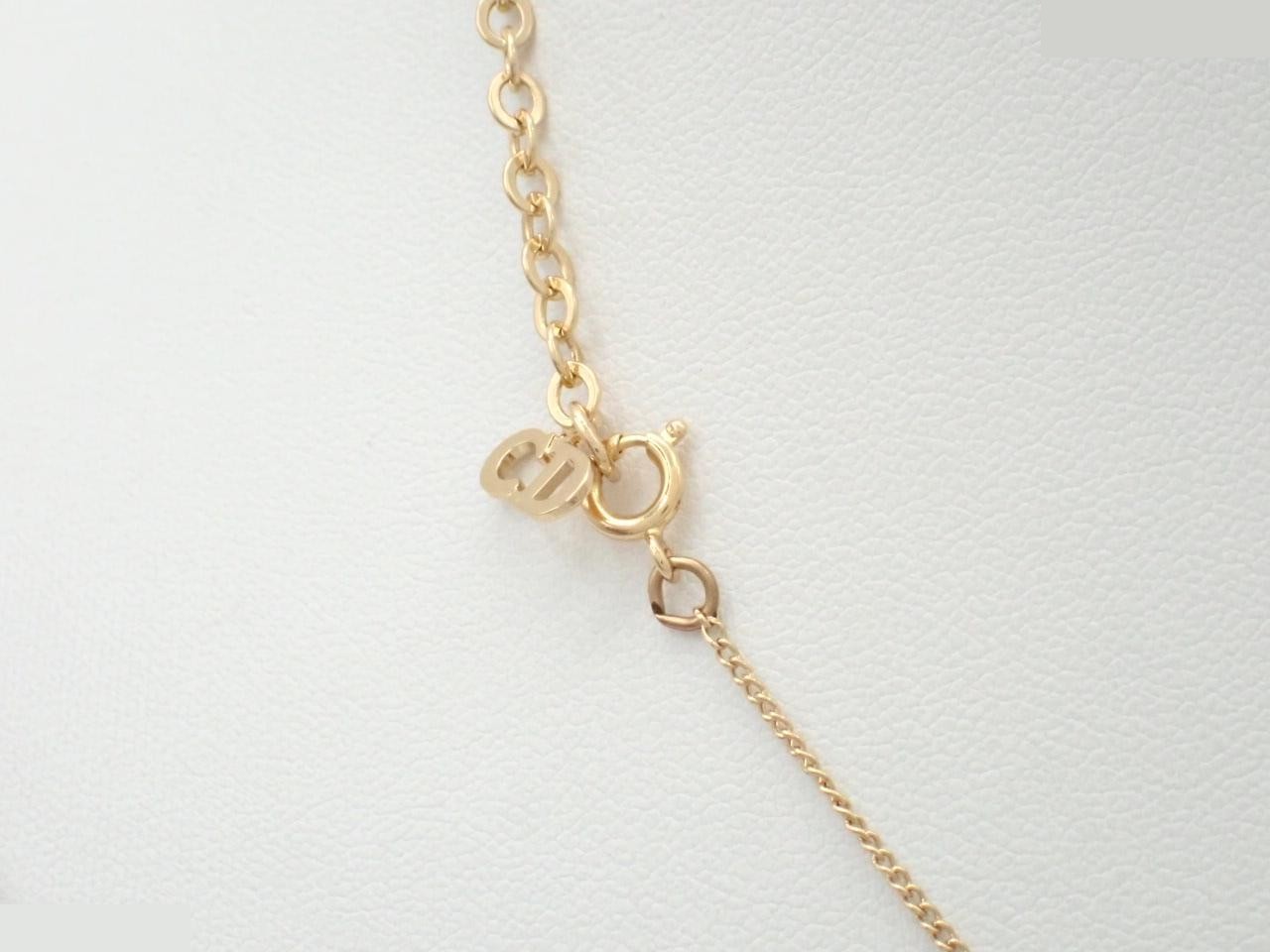 Gold necklace, chain approximately 45cm — view 2