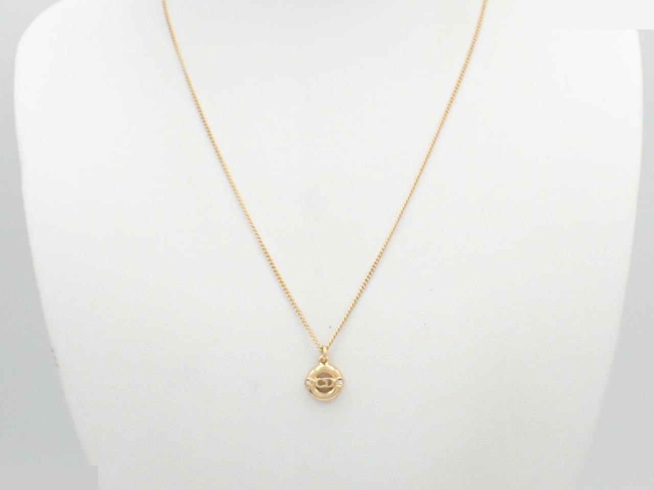 Gold necklace, chain approximately 45cm — view 3