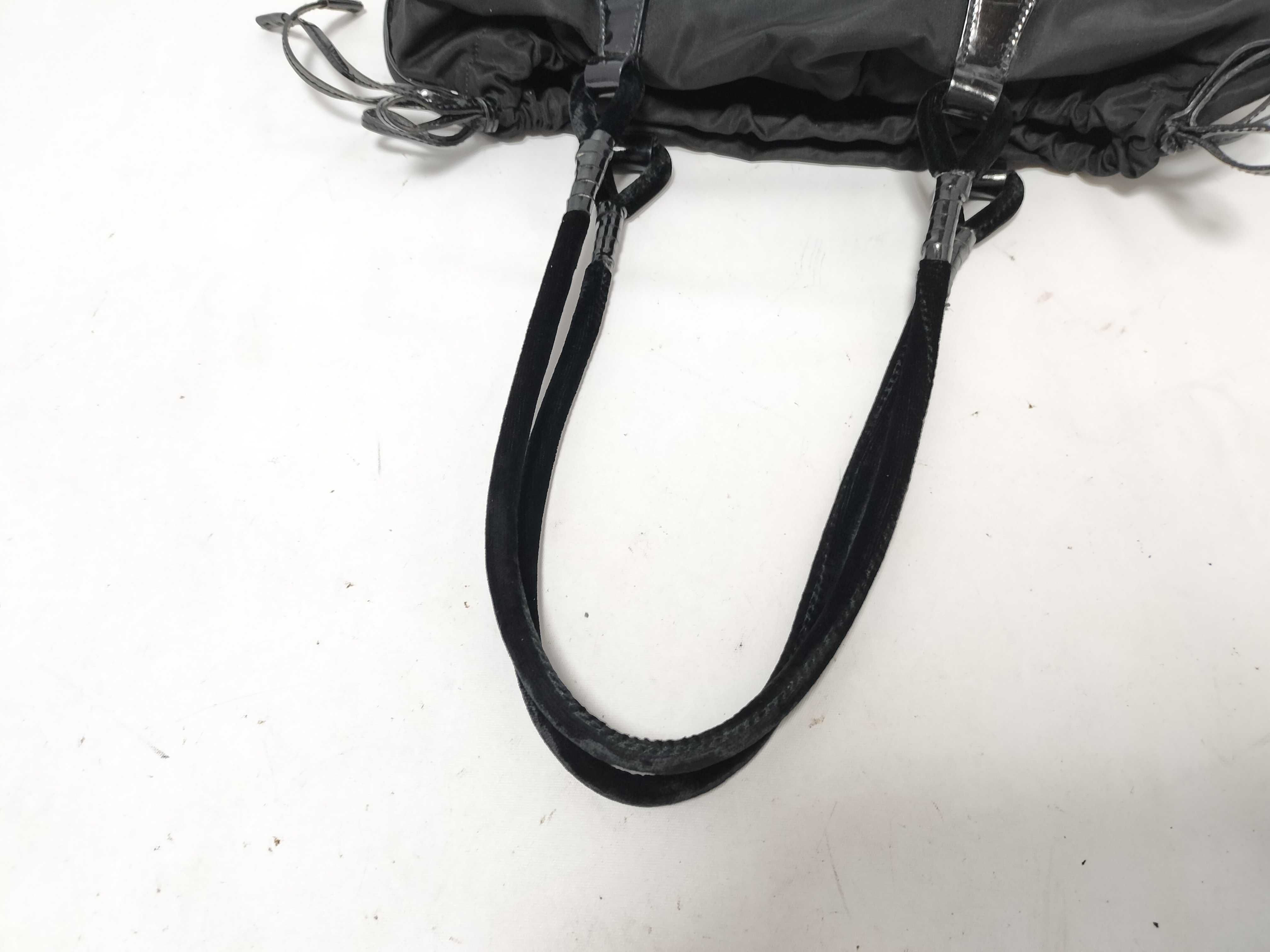 Nylon Tessuto Handbag, Black Tote Bag — view 3