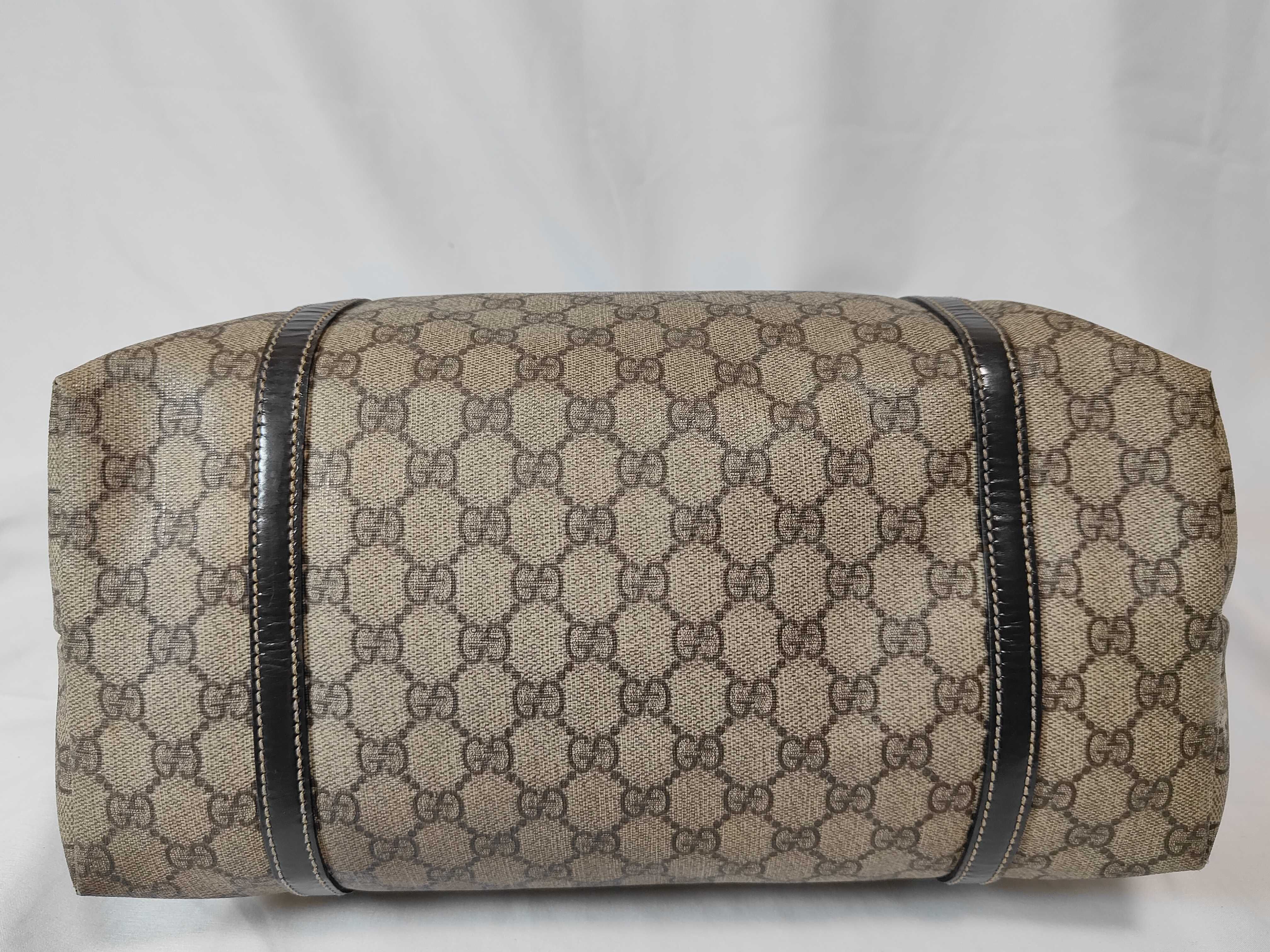 GG Supreme Canvas Shopper Shoulder Bag Tote Bag — view 7