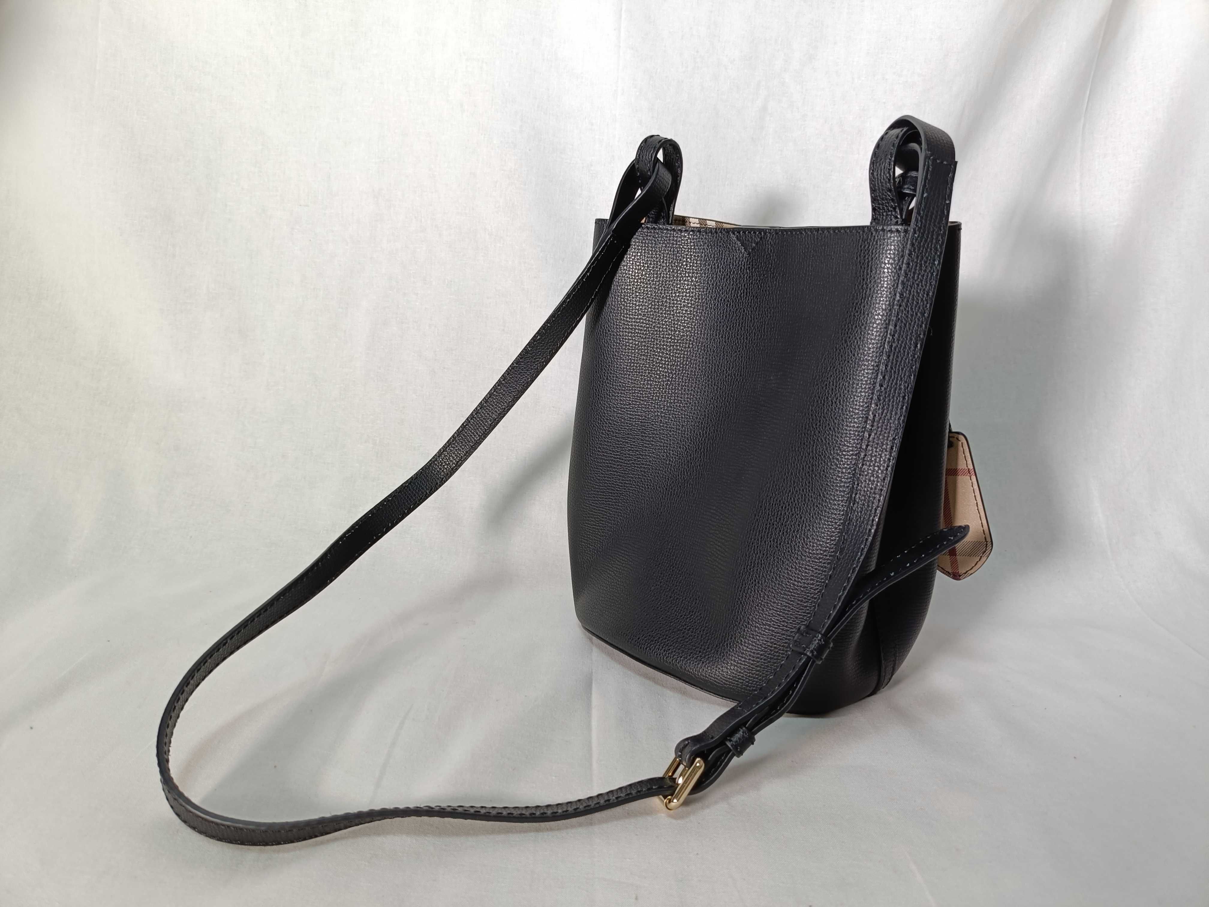 Bucket Tote Nova Check Shoulder Bag — view 5