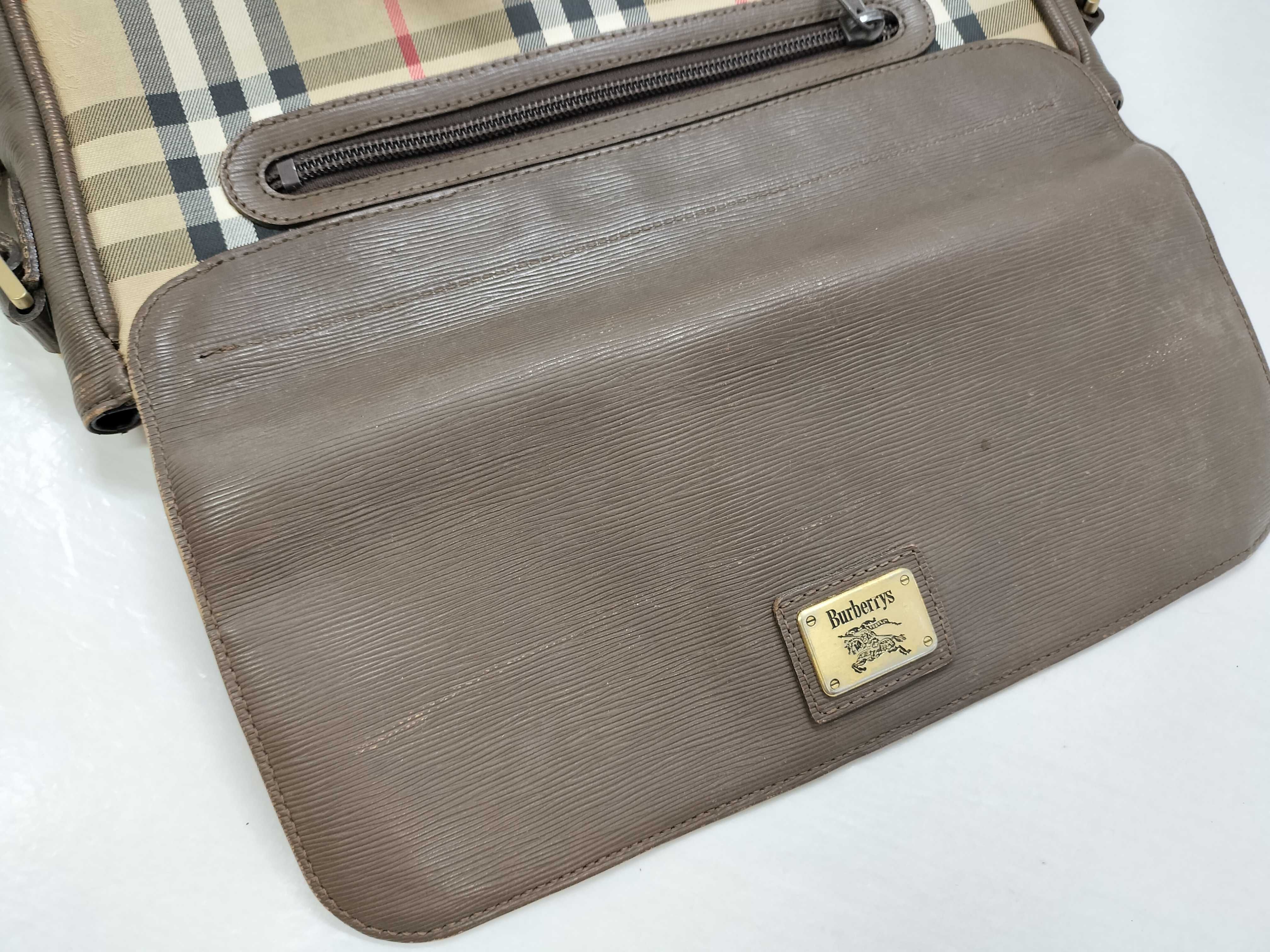 Nova Check Shoulder Bag, Brown Shoulder Bag — view 12
