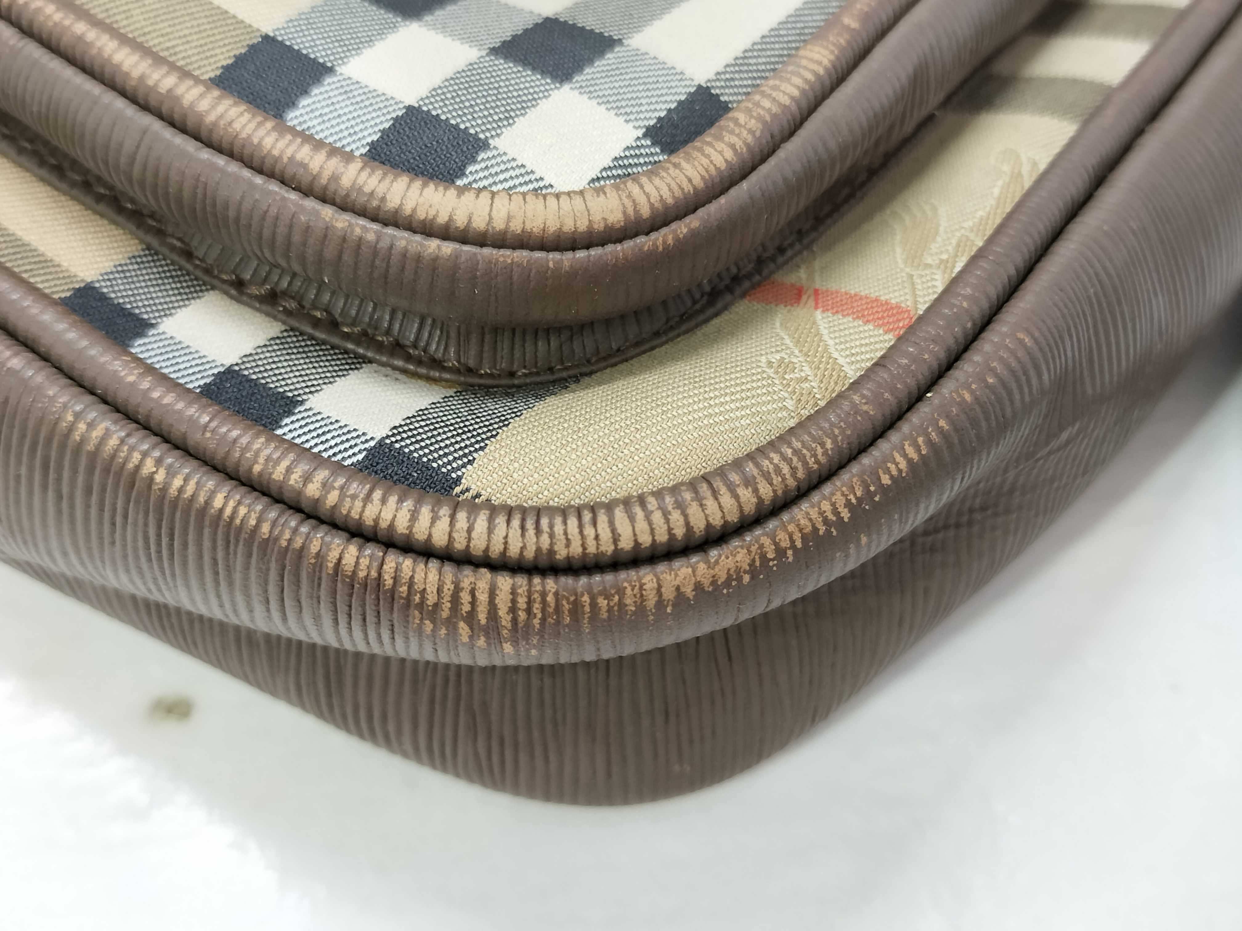 Nova Check Shoulder Bag, Brown Shoulder Bag — view 6