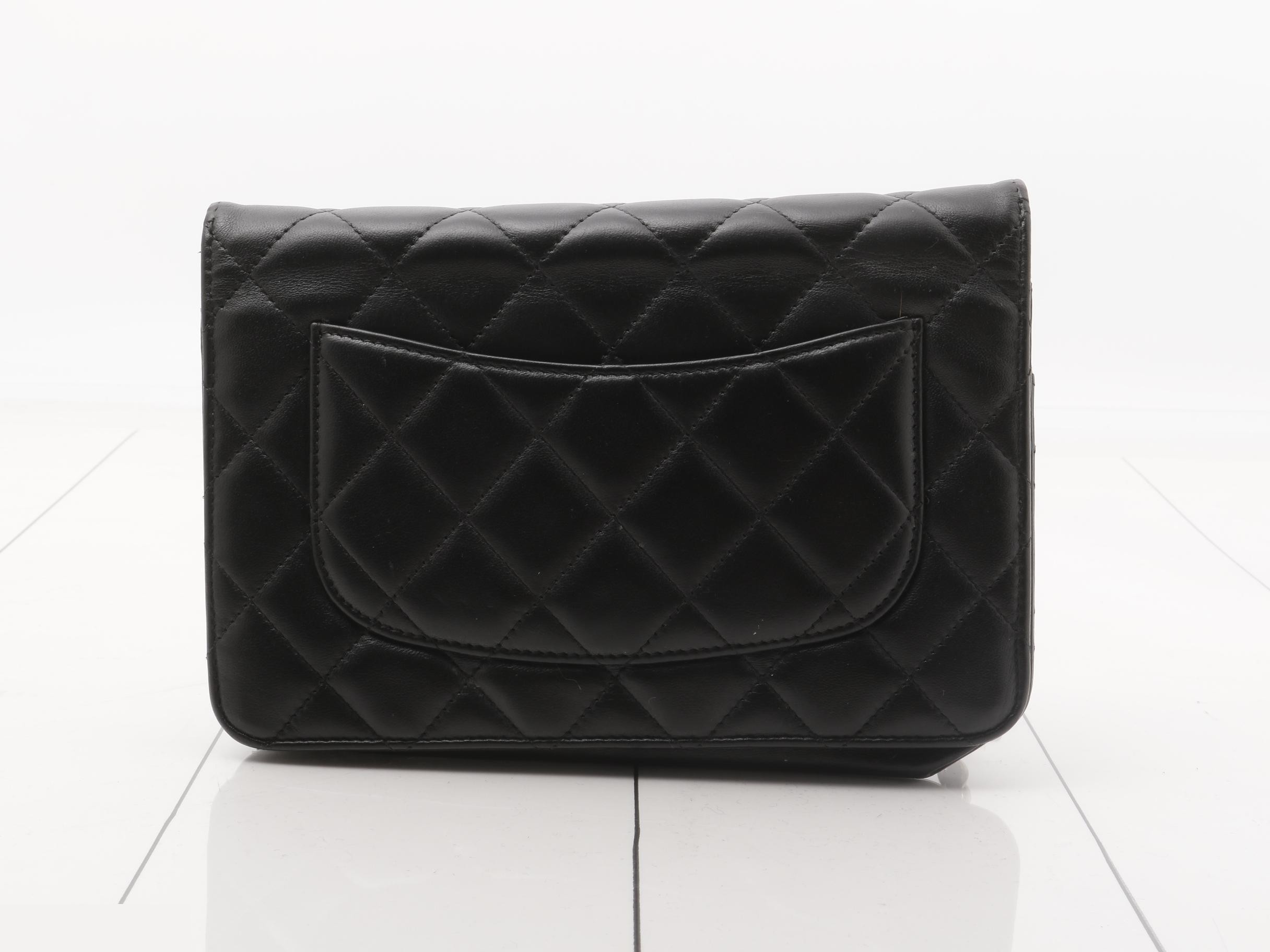 Matelassé (bag) and wallet - chain wallet — view 2