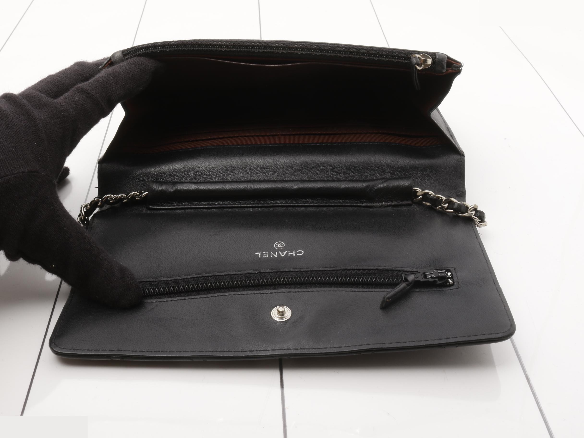 Matelassé (bag) and wallet - chain wallet — view 4