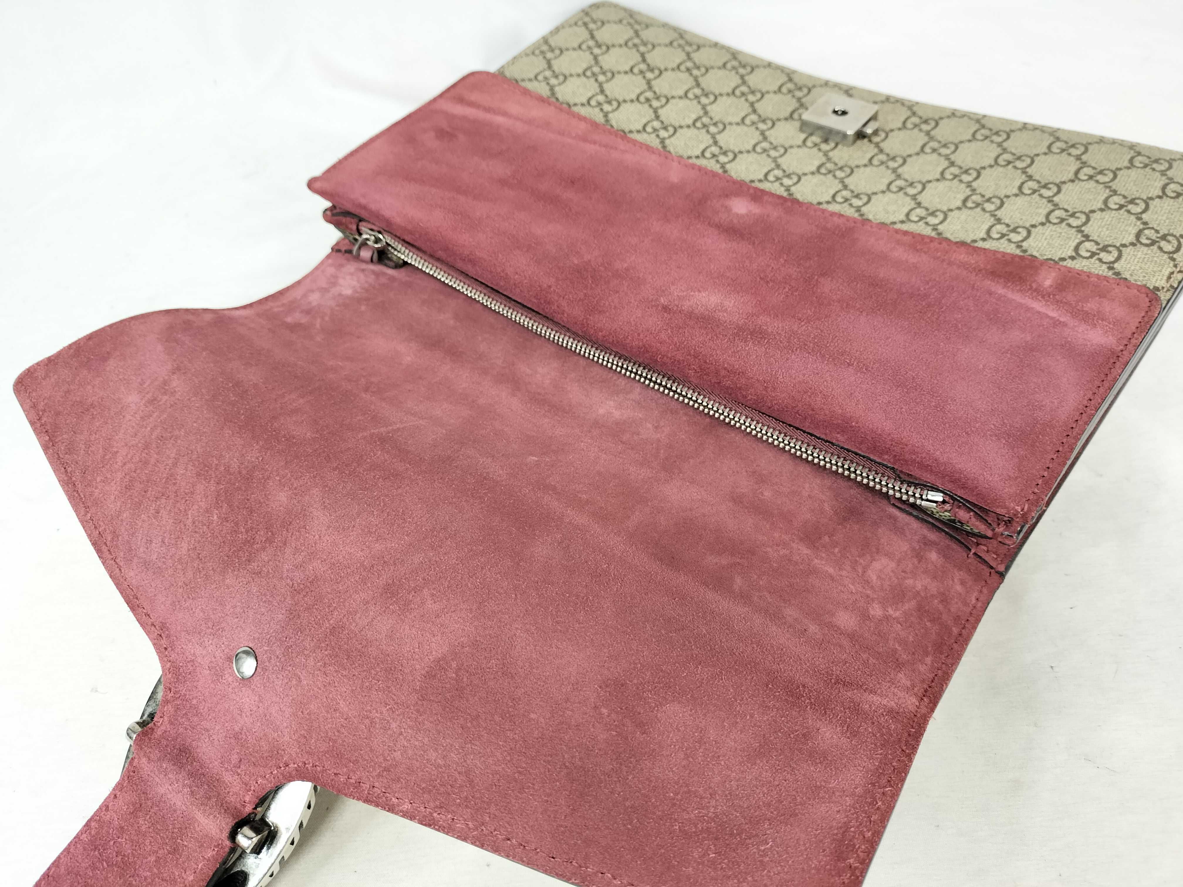GG Supreme Dionysus Large Shoulder Bag — view 8