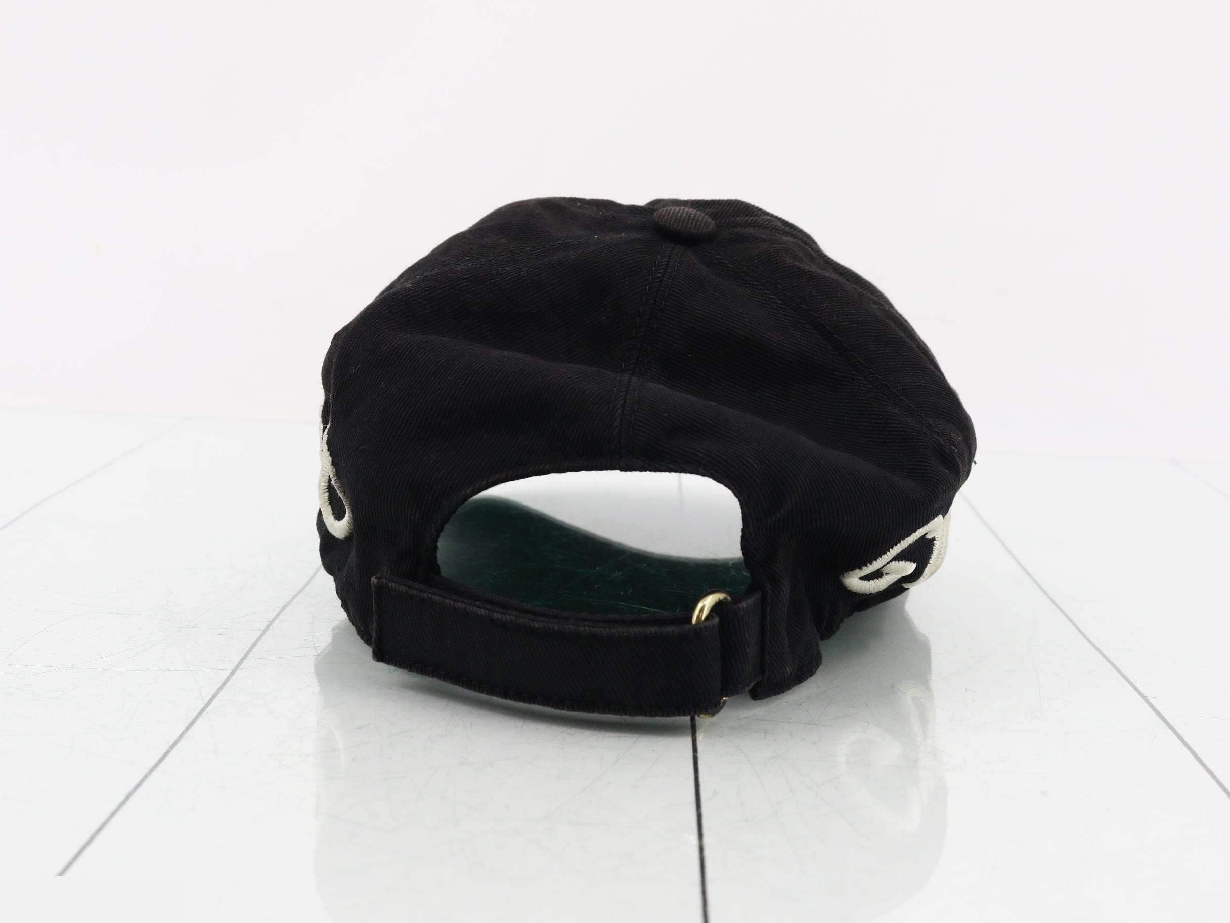 black baseball cap — view 2