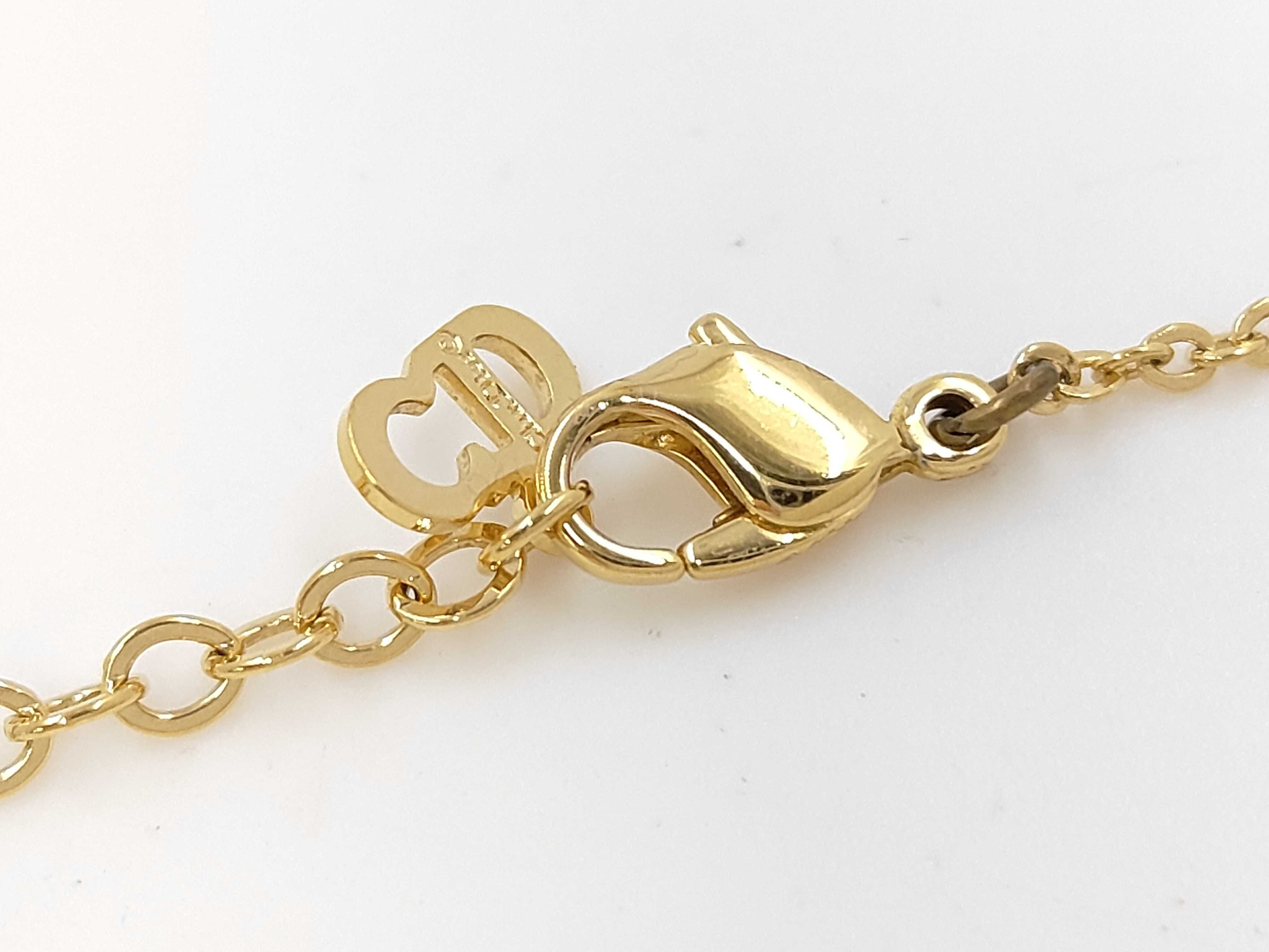 Logo Rhinestone GP Necklace — view 5