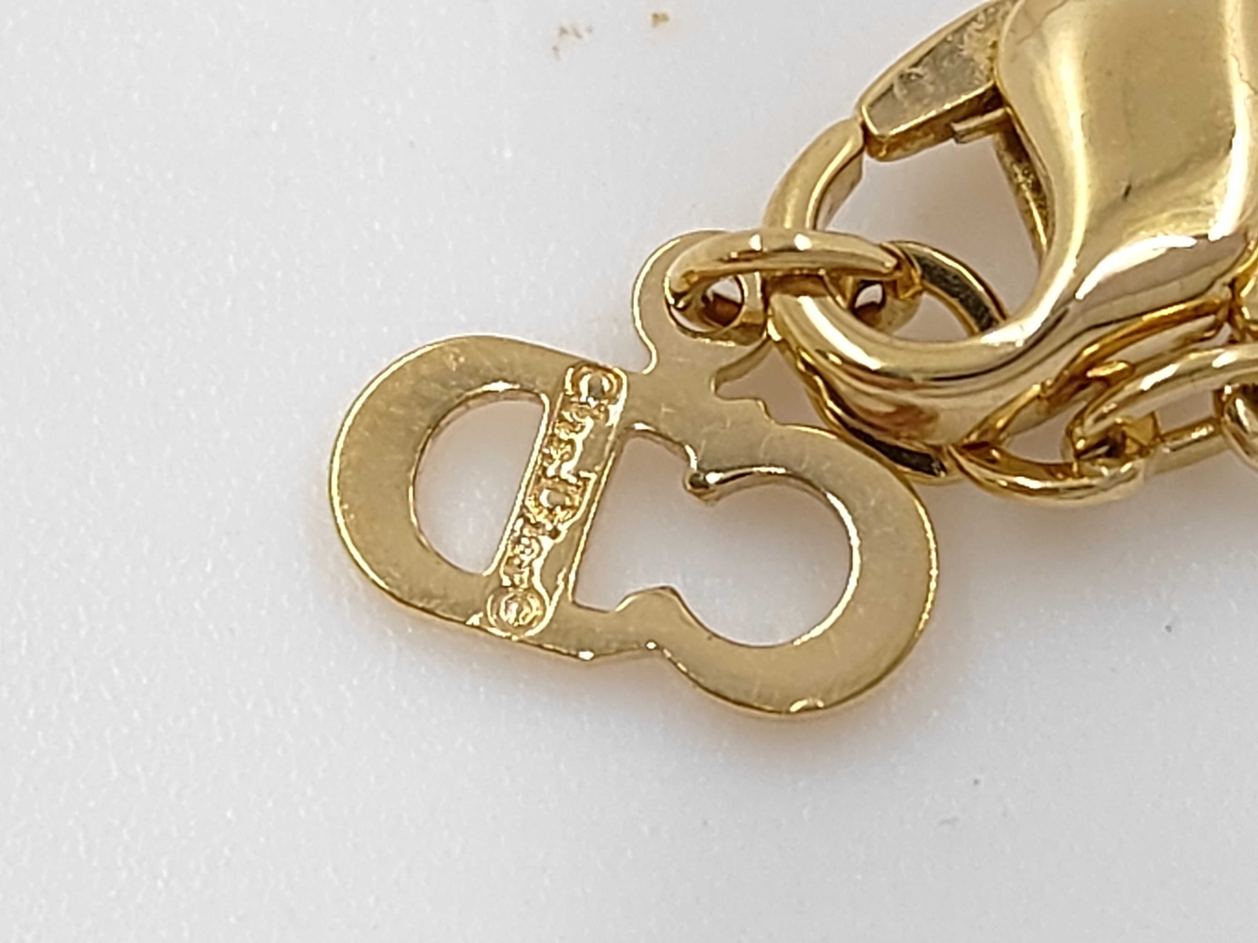 Logo Rhinestone GP Necklace — view 6