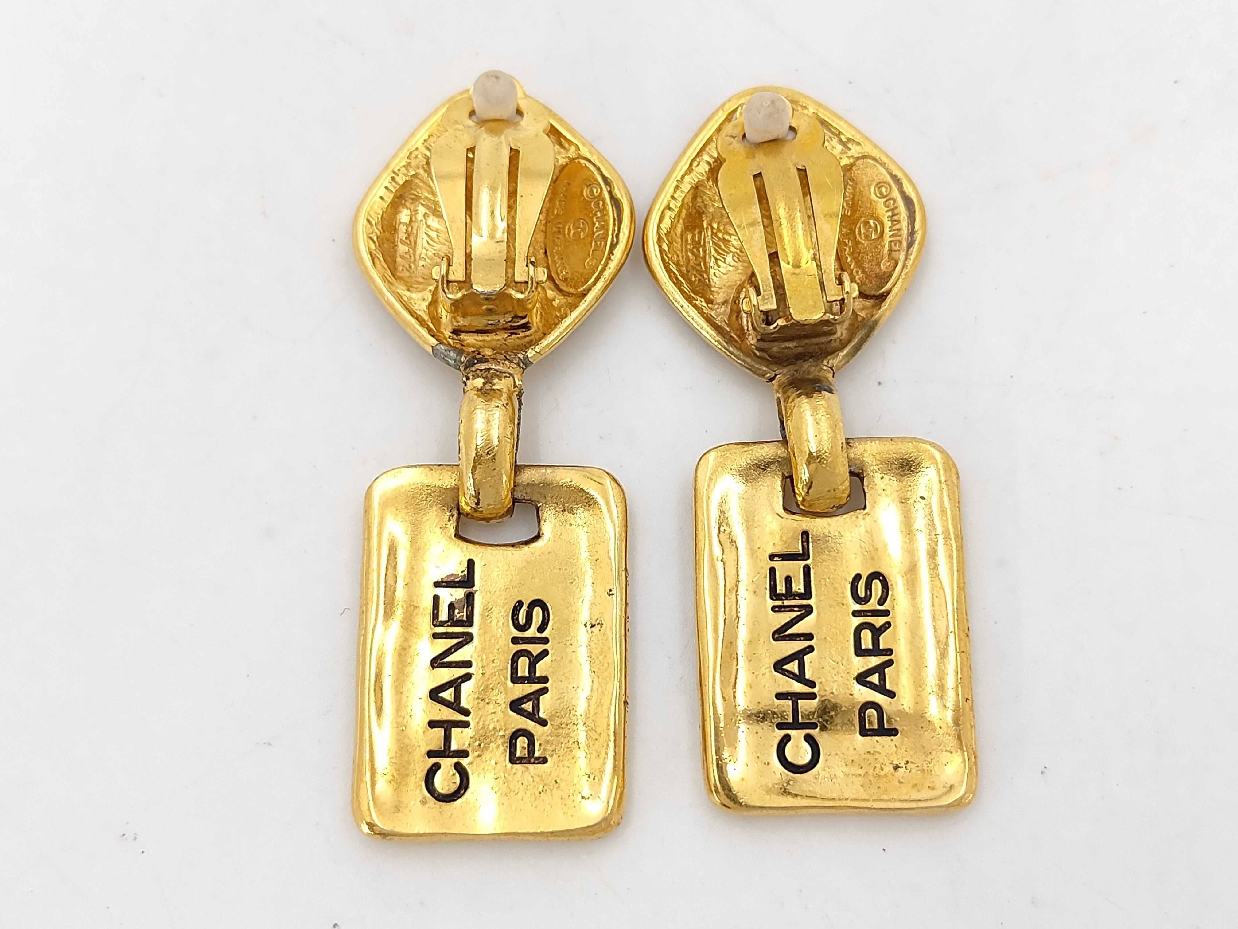 Cambon Plate Earrings — view 2