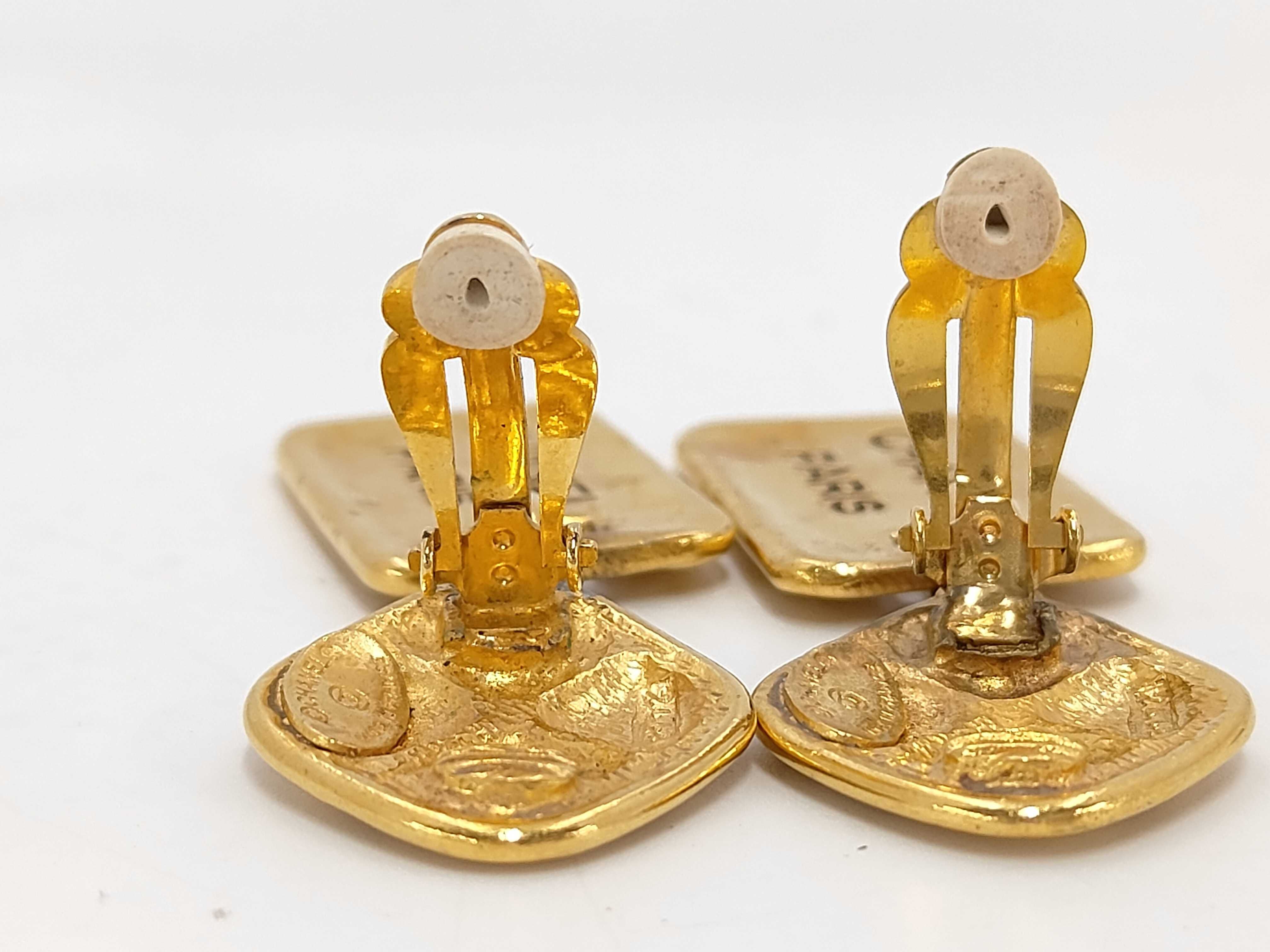 Cambon Plate Earrings — view 4