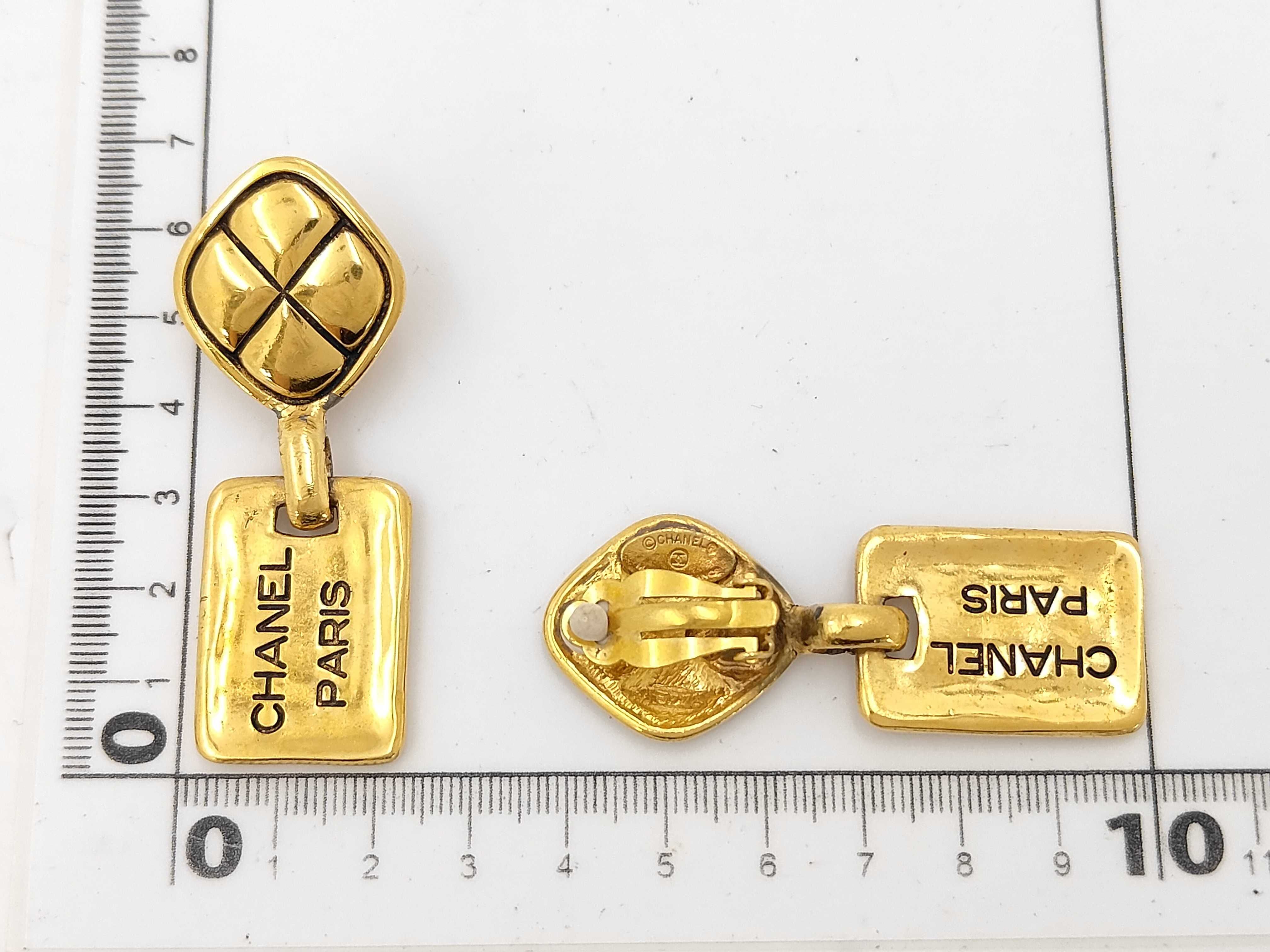 Cambon Plate Earrings — view 6