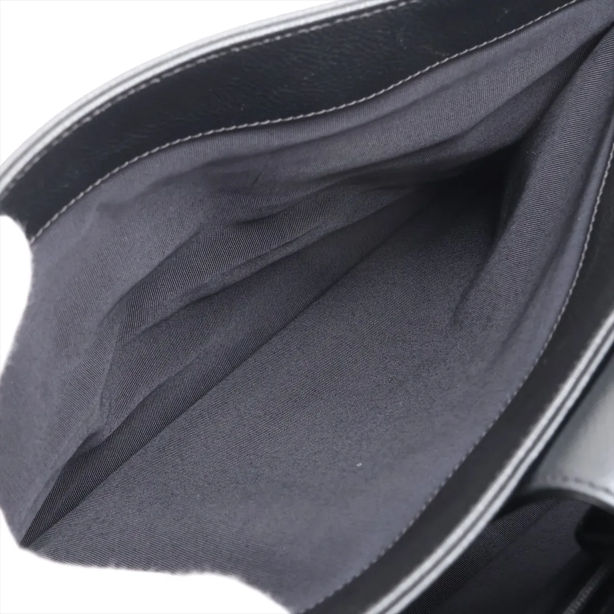 [Individually packaged] Chanel Executive Leather 2-Way Tote Bag, Black with Gold Hardware, 18028897, Serial Number 18 — view 12