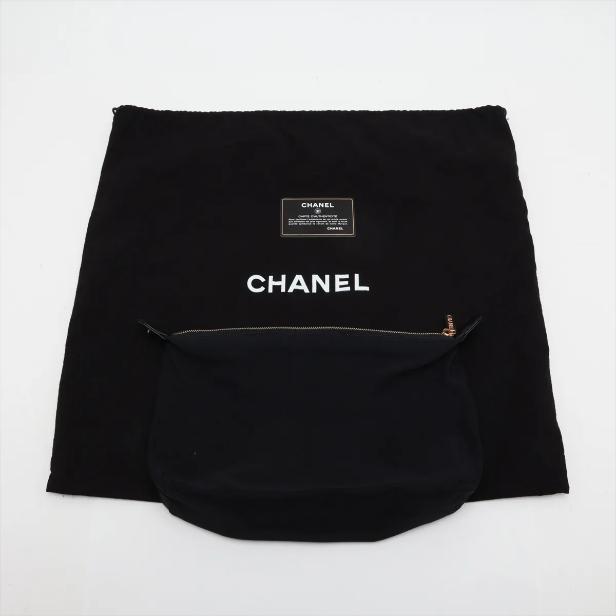 [Individually packaged] Chanel Executive Leather 2-Way Tote Bag, Black with Gold Hardware, 18028897, Serial Number 18 — view 15