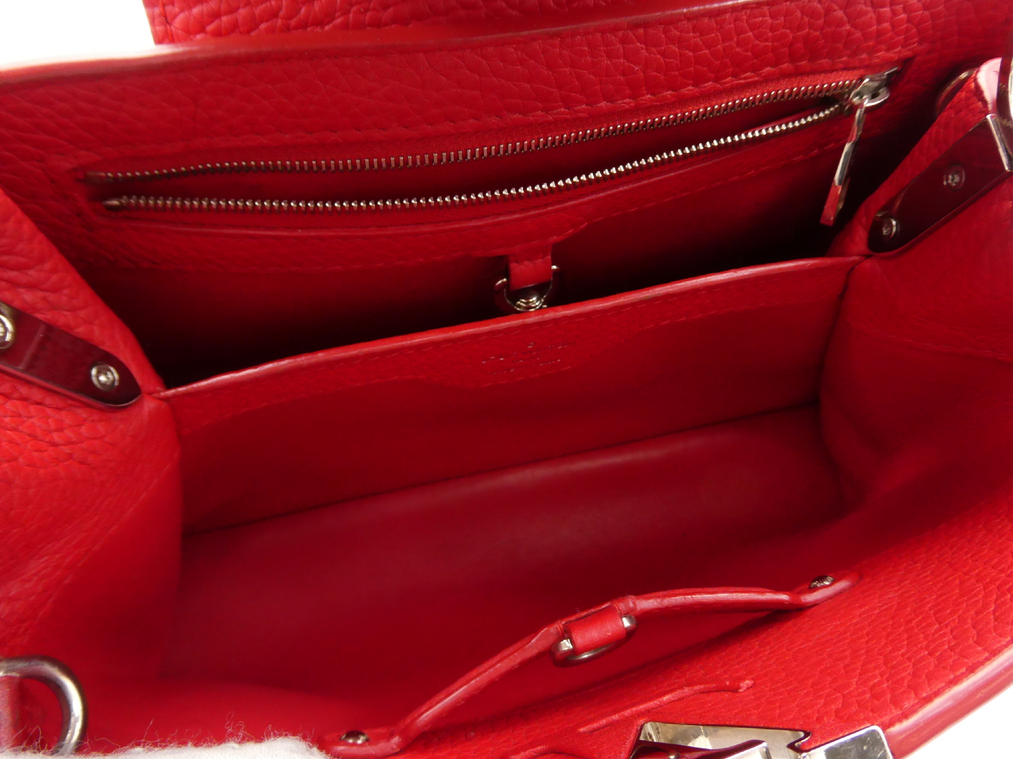 Capucines BB Taurillon Leather Handbag — view 7