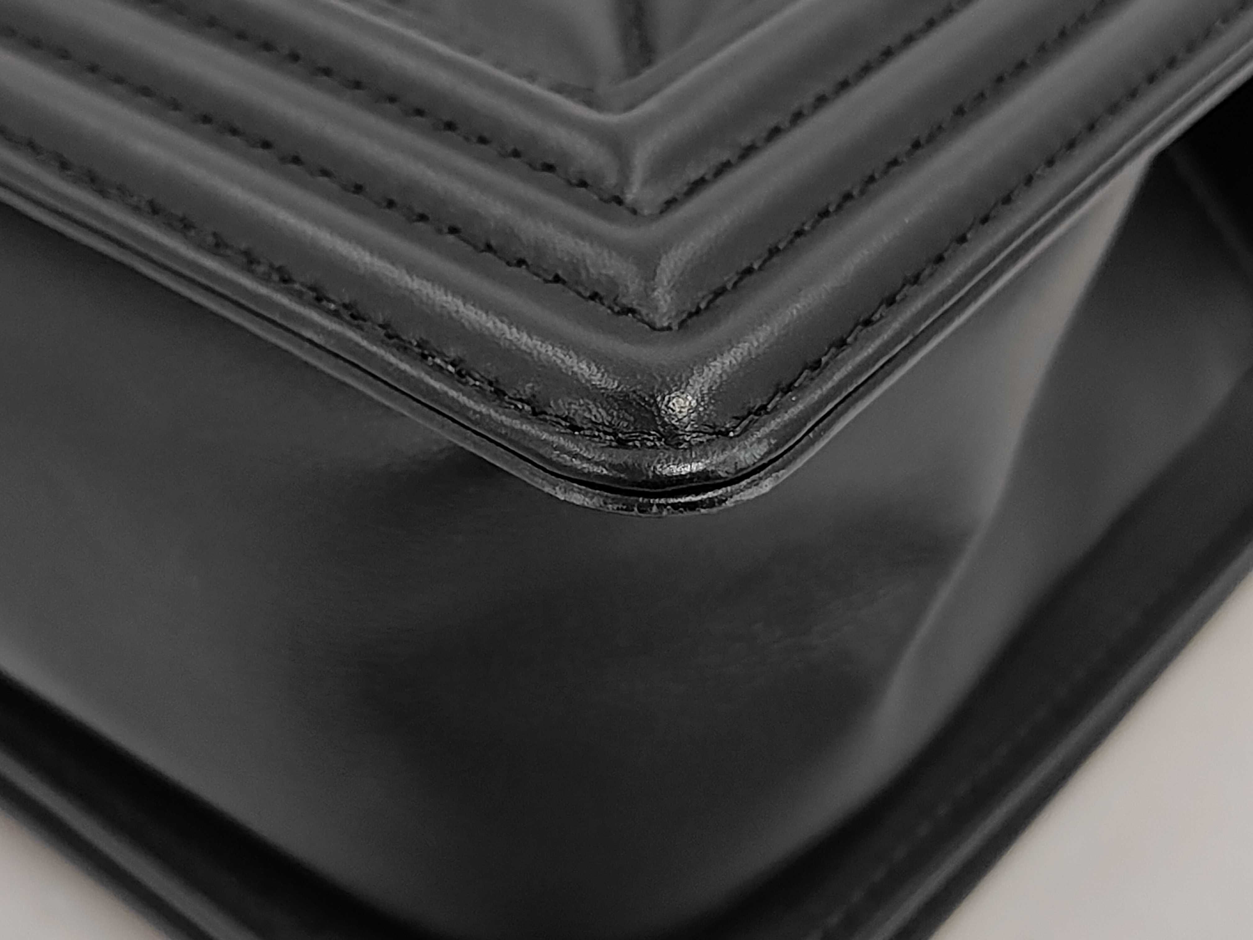 Boy Chanel Matelassé Lambskin Shoulder Bag — view 3