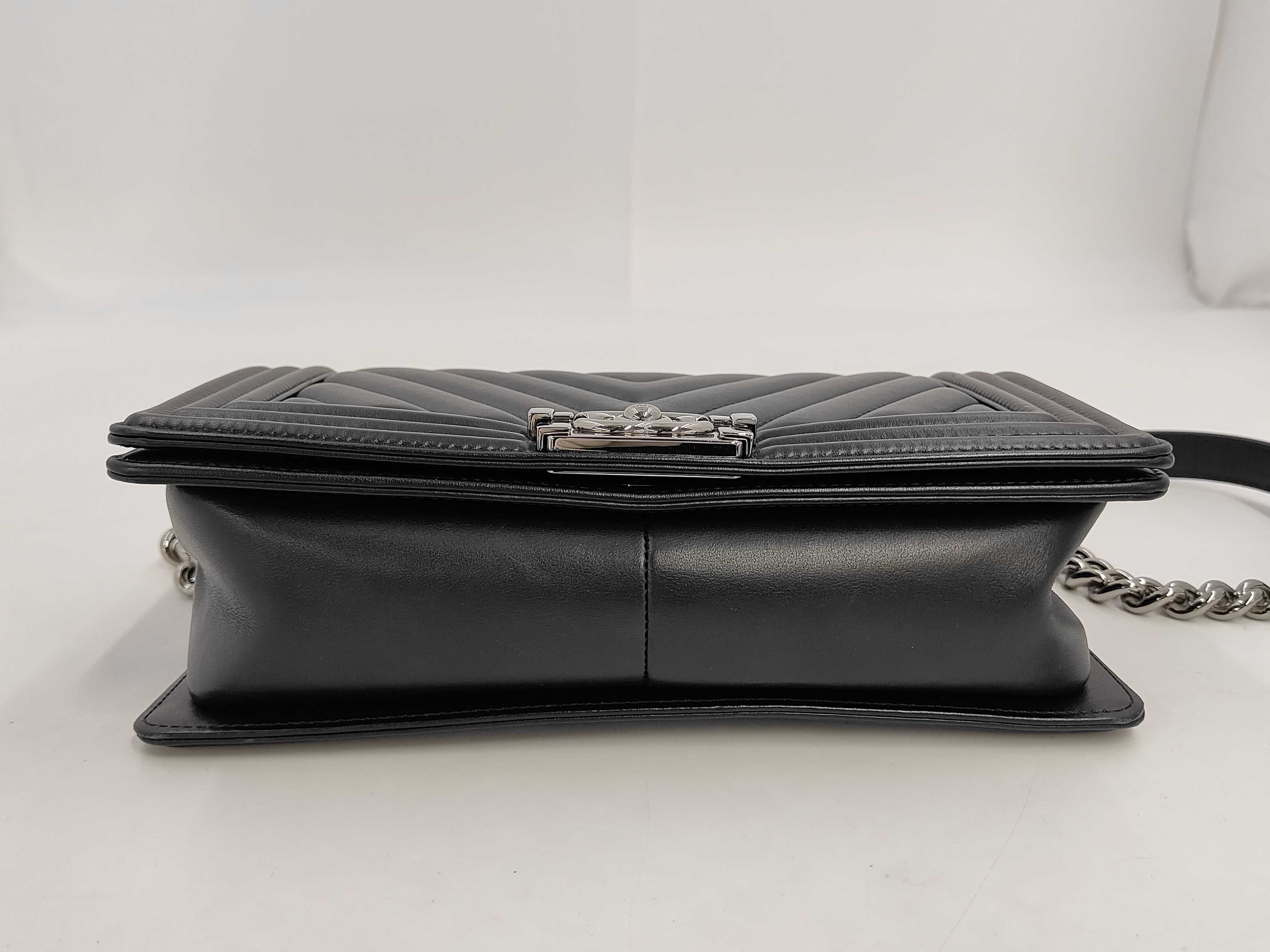 Boy Chanel Matelassé Lambskin Shoulder Bag — view 4