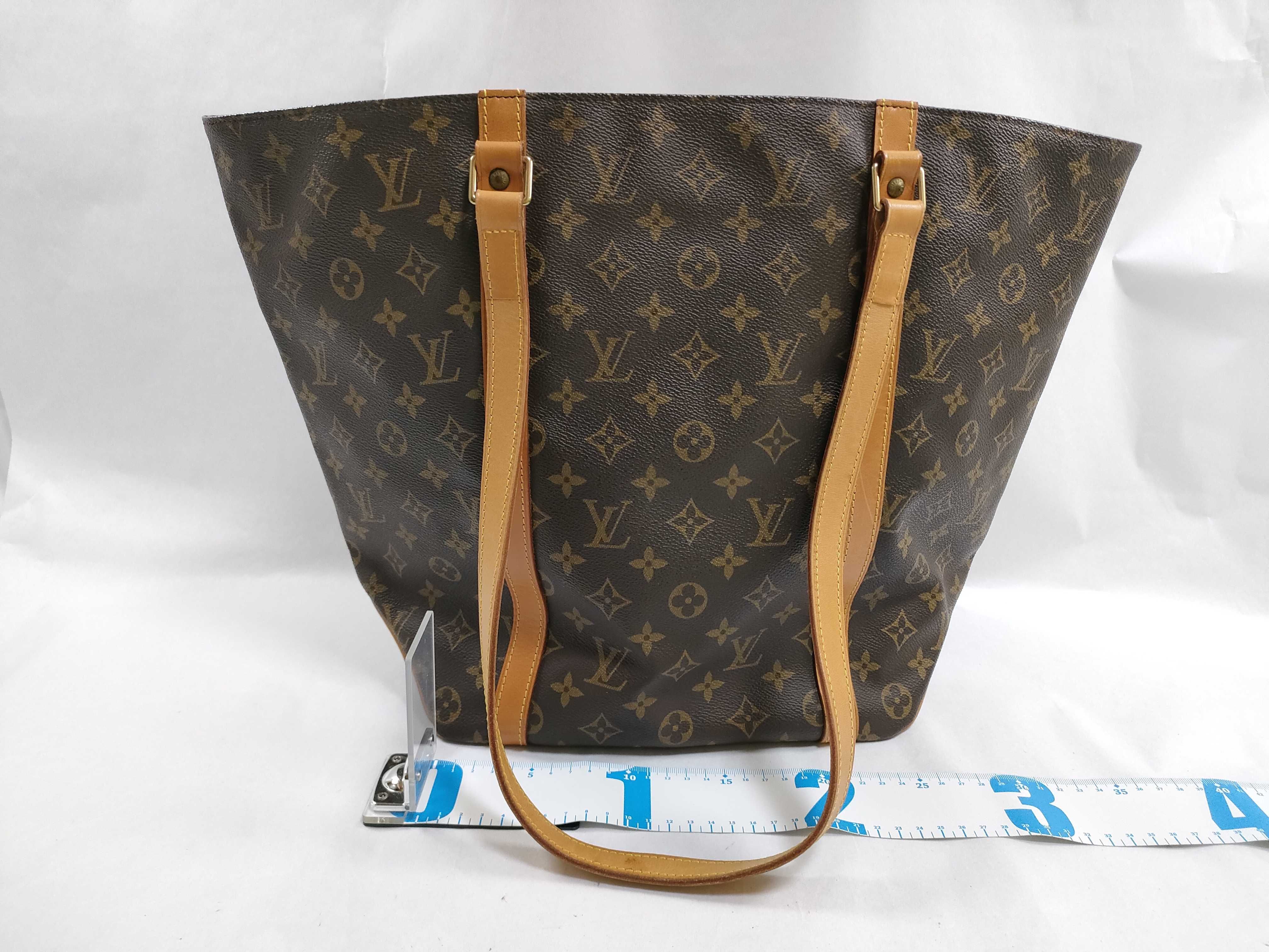 Monogram Sac Shopping Bag M51108 NO0976 Brown Boston Bag — view 2