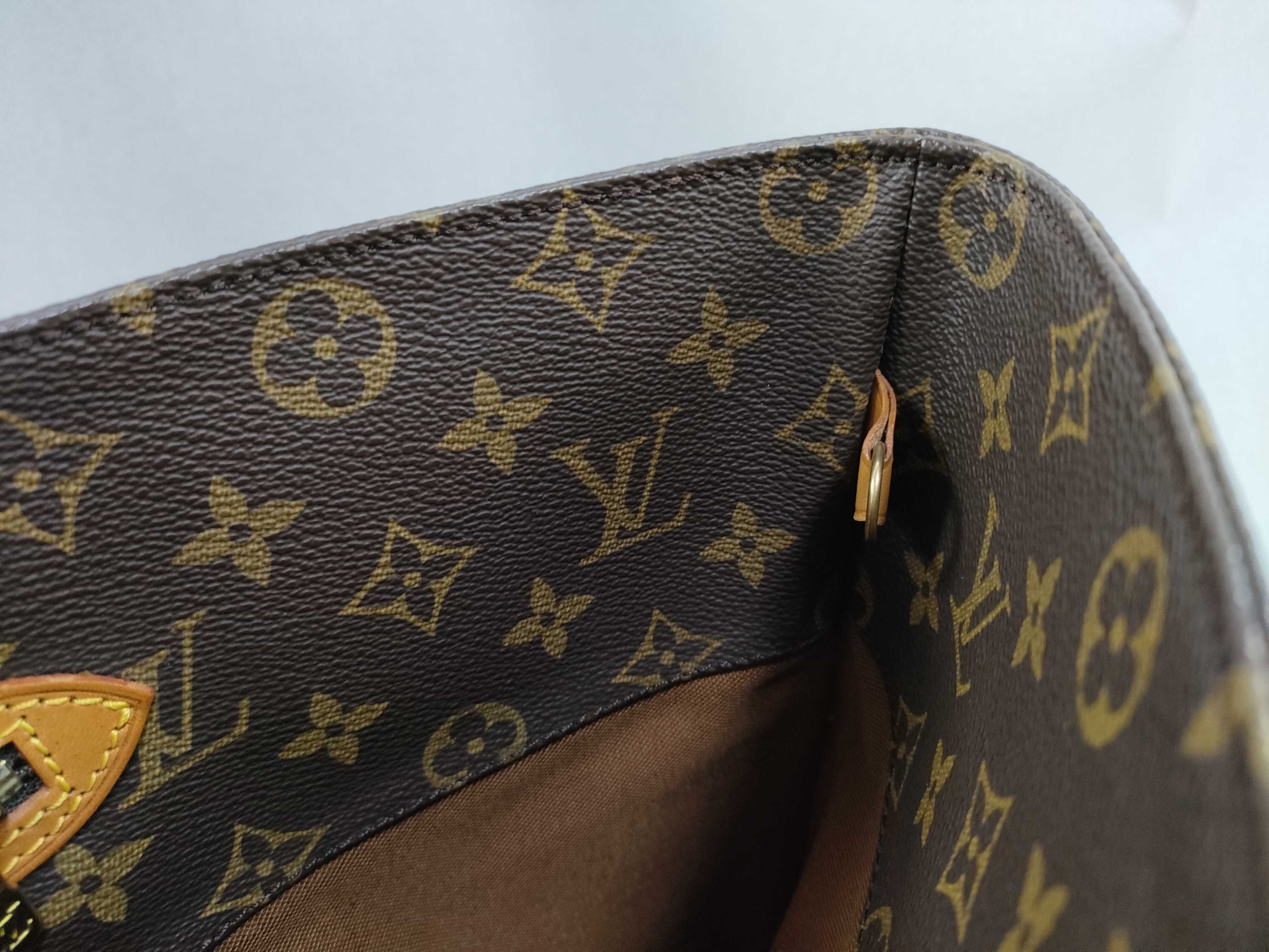 Monogram Sac Shopping Bag M51108 NO0976 Brown Boston Bag — view 11