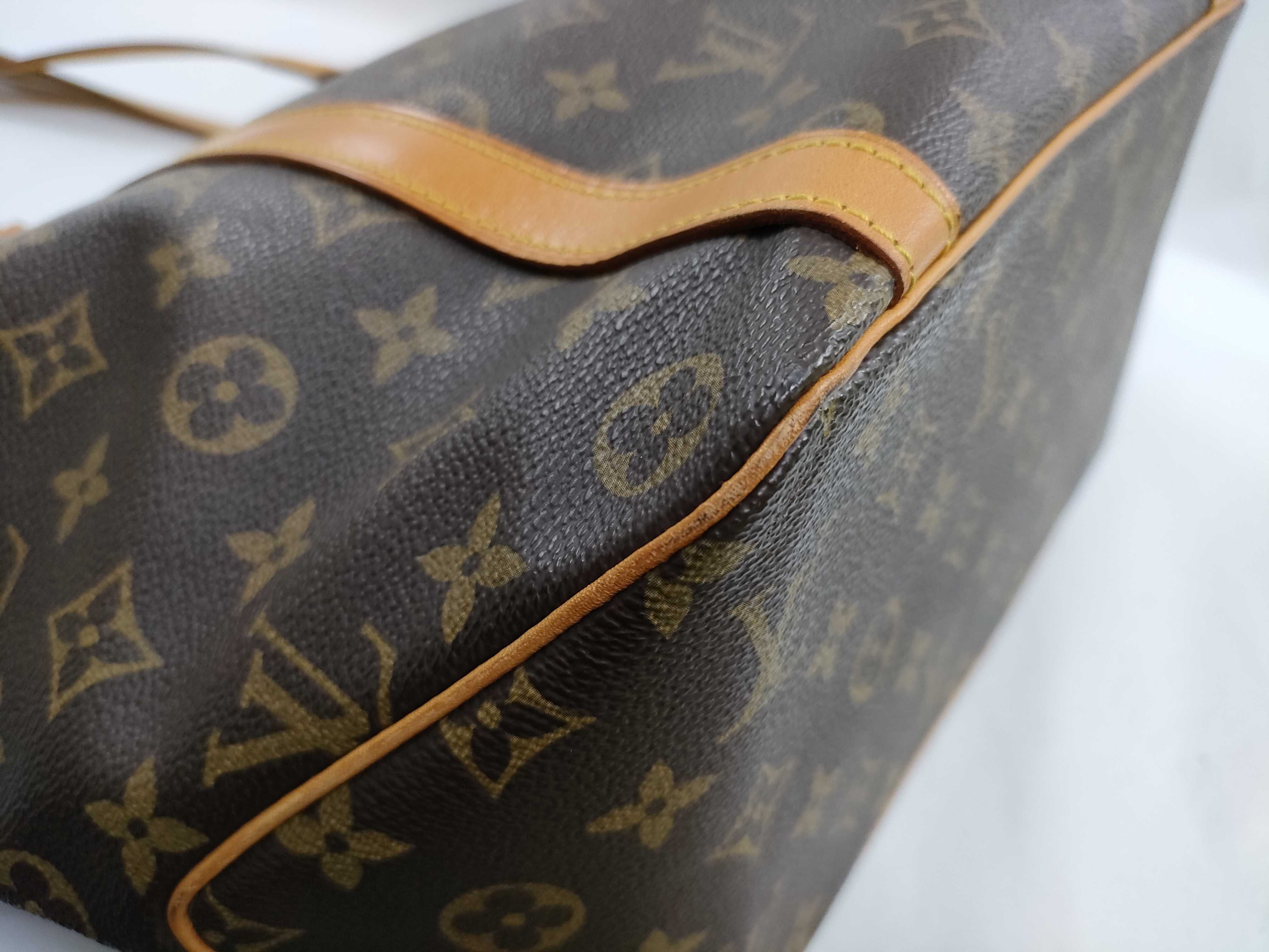 Monogram Sac Shopping Bag M51108 NO0976 Brown Boston Bag — view 6