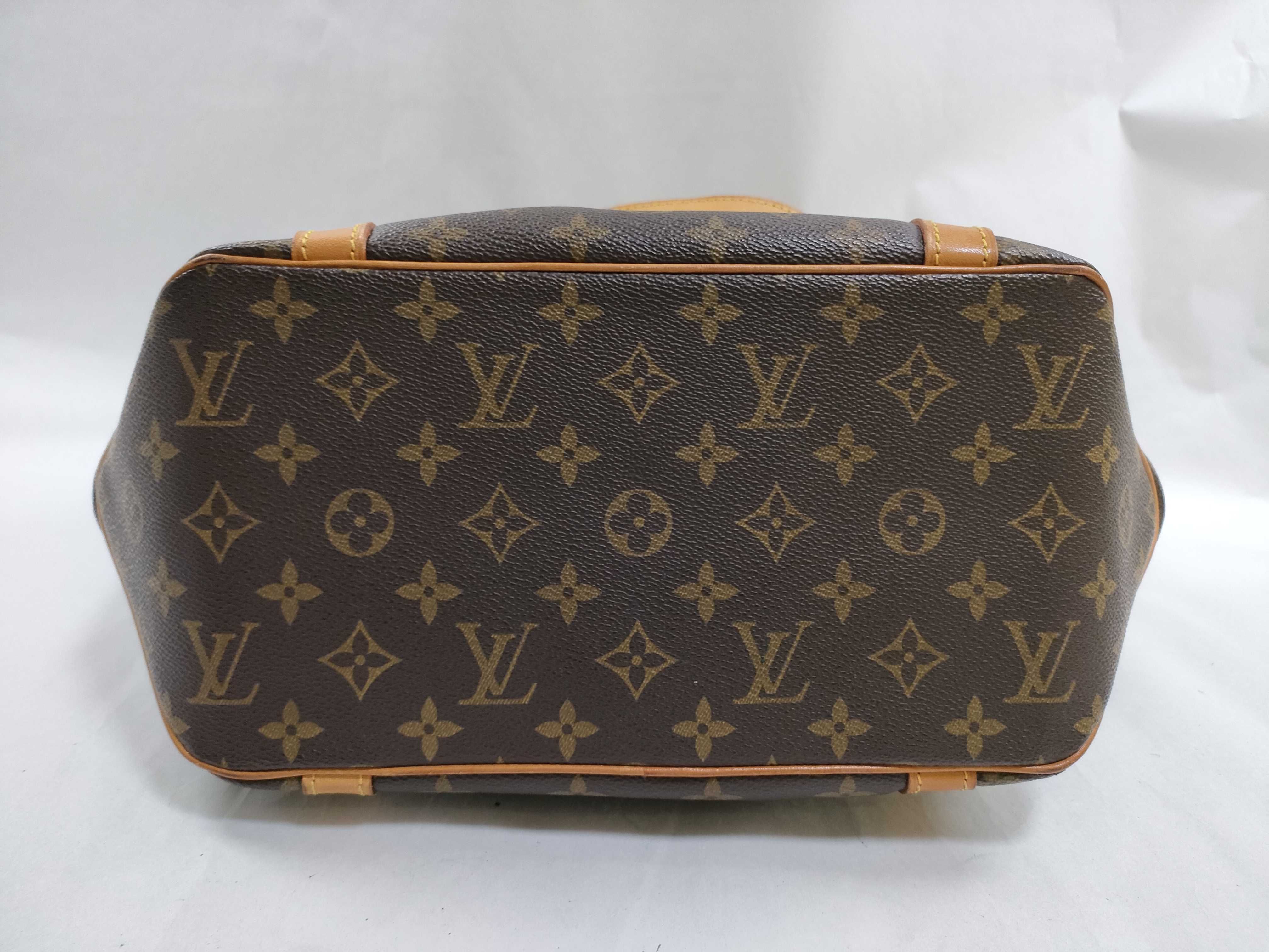 Monogram Sac Shopping Bag M51108 NO0976 Brown Boston Bag — view 7
