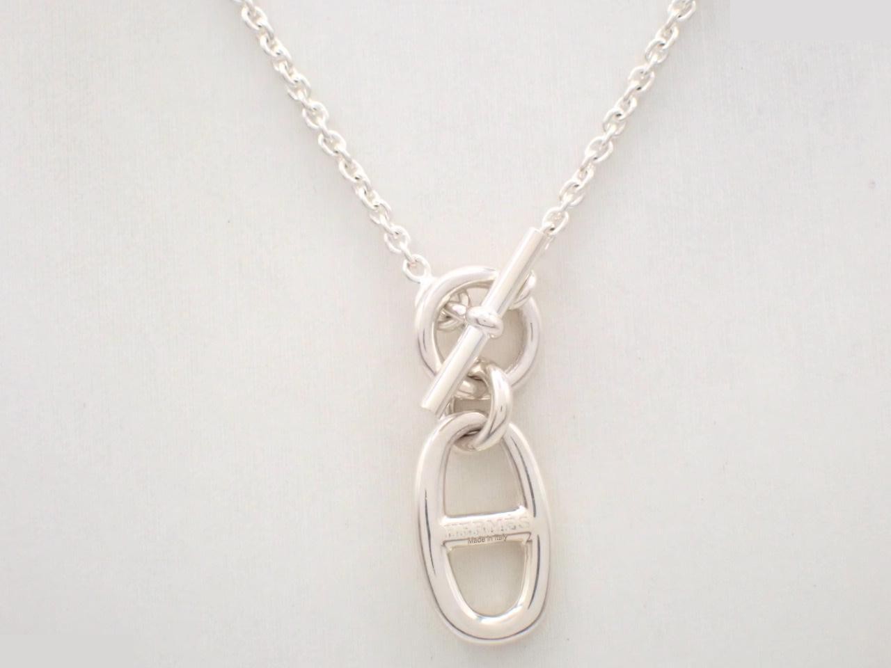 Chaine d'Ancre Amulet Necklace, 9.6g, SV925 — view 2