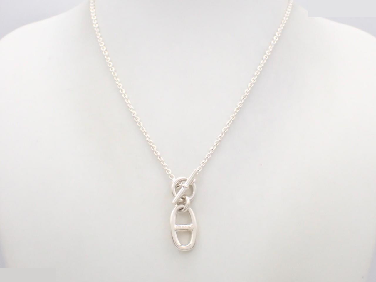 Chaine d'Ancre Amulet Necklace, 9.6g, SV925 — view 3