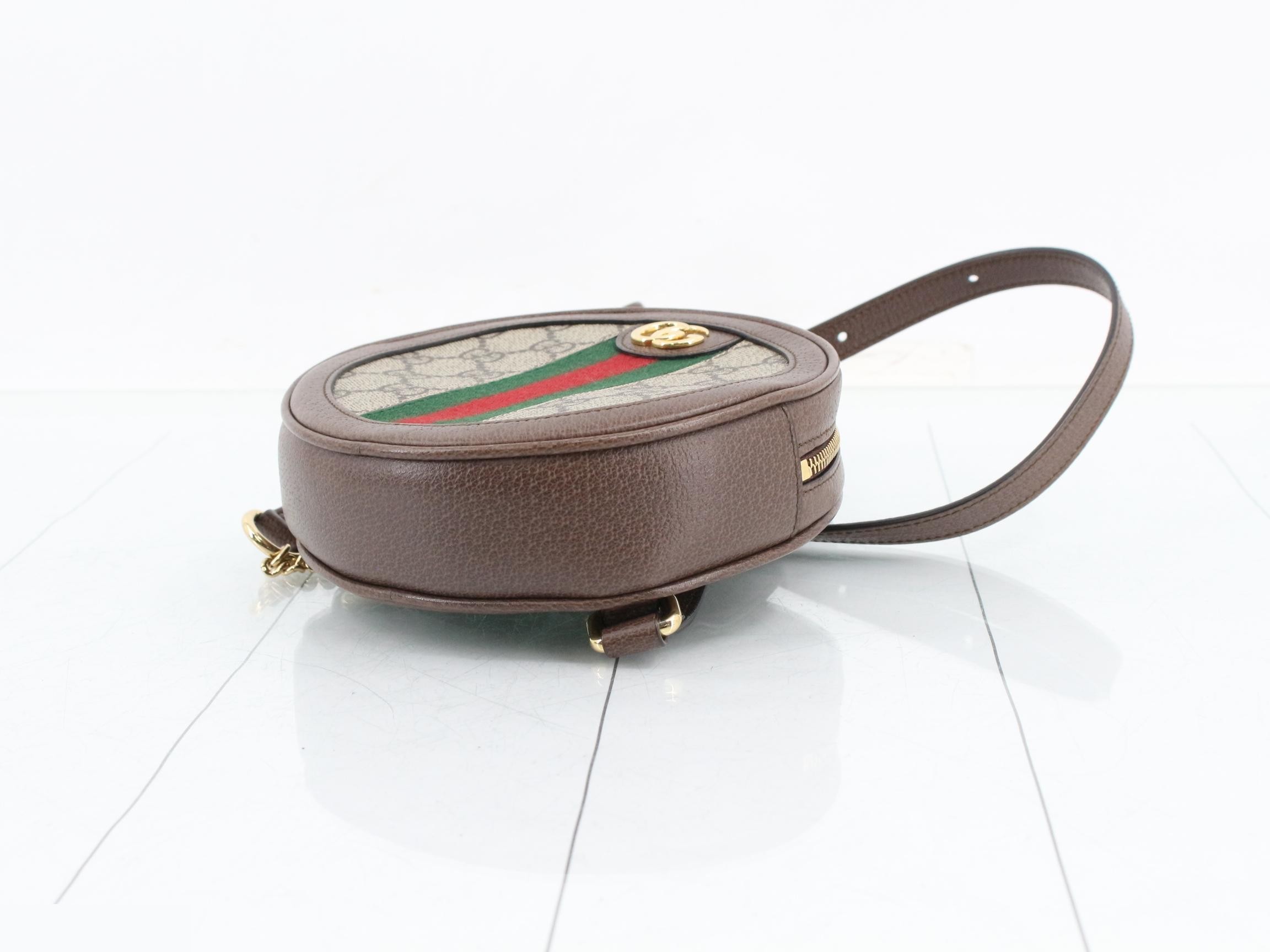 GG Supreme Ophidia Round Chain Shoulder Bag — view 6