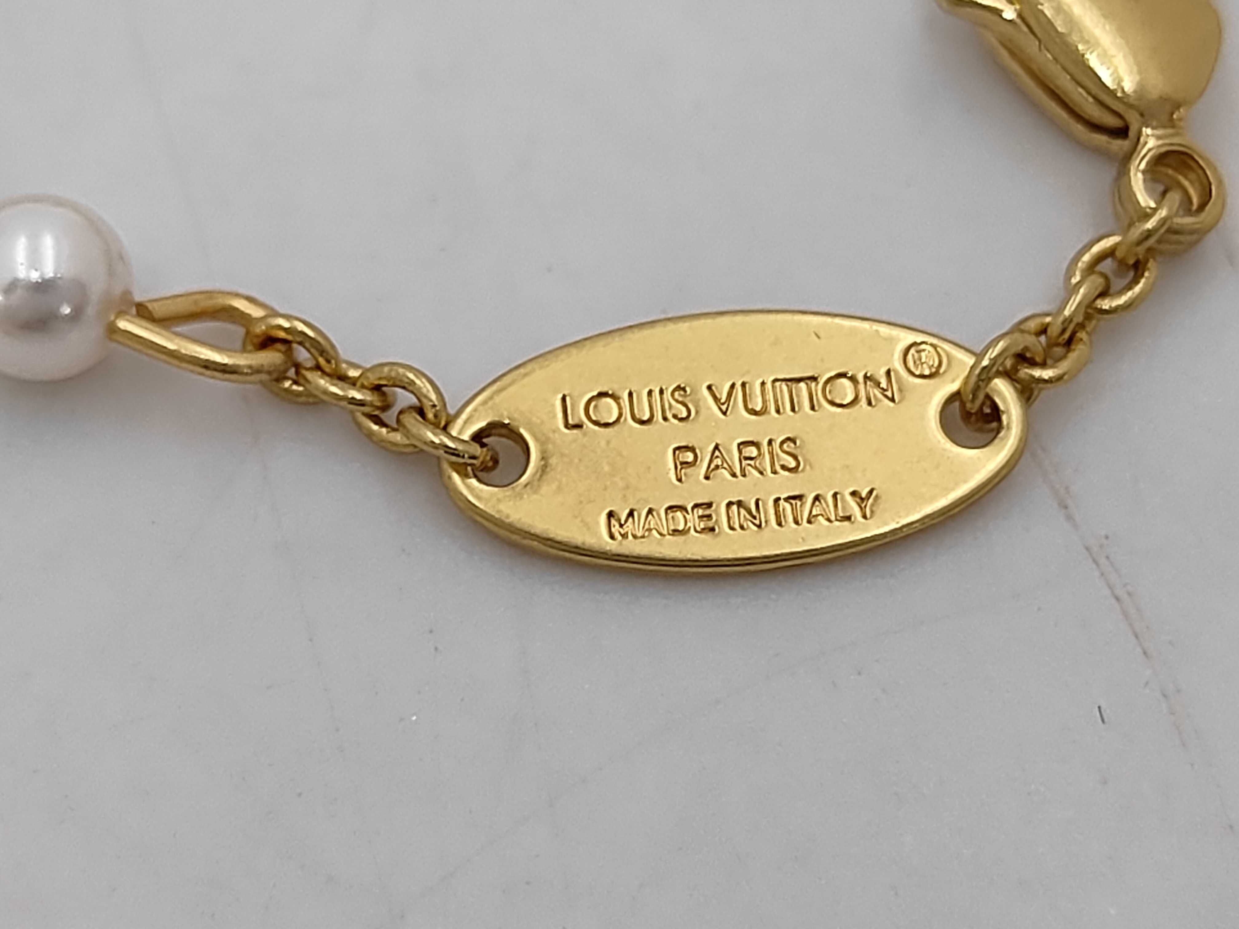 Lv Louisa Gold Bracelet Bracelet/Bangle — view 5
