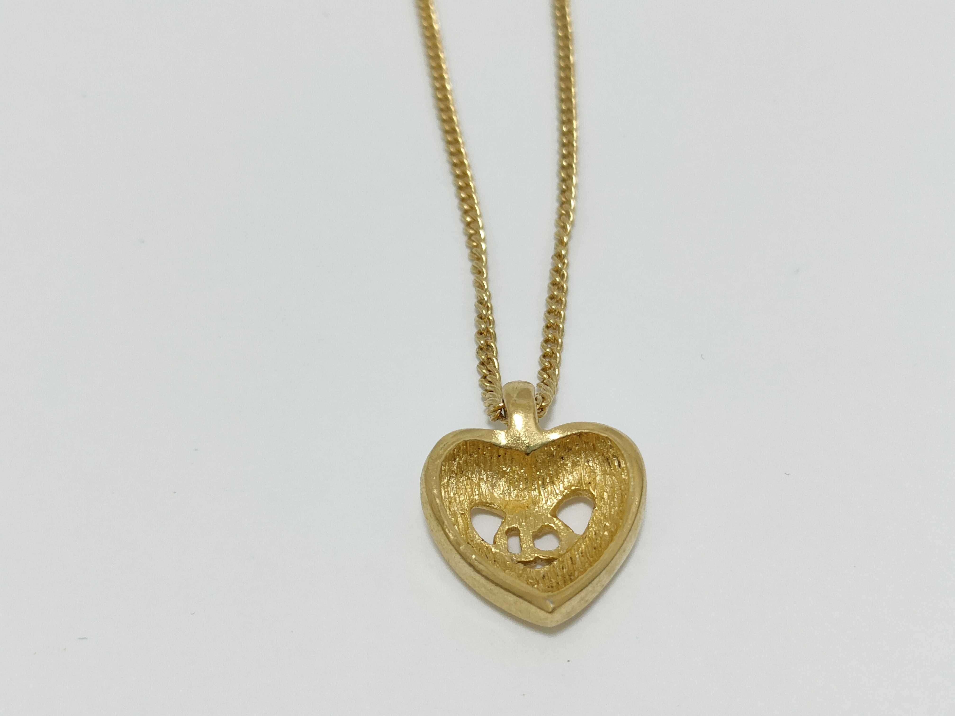 CD Heart Necklace — view 2