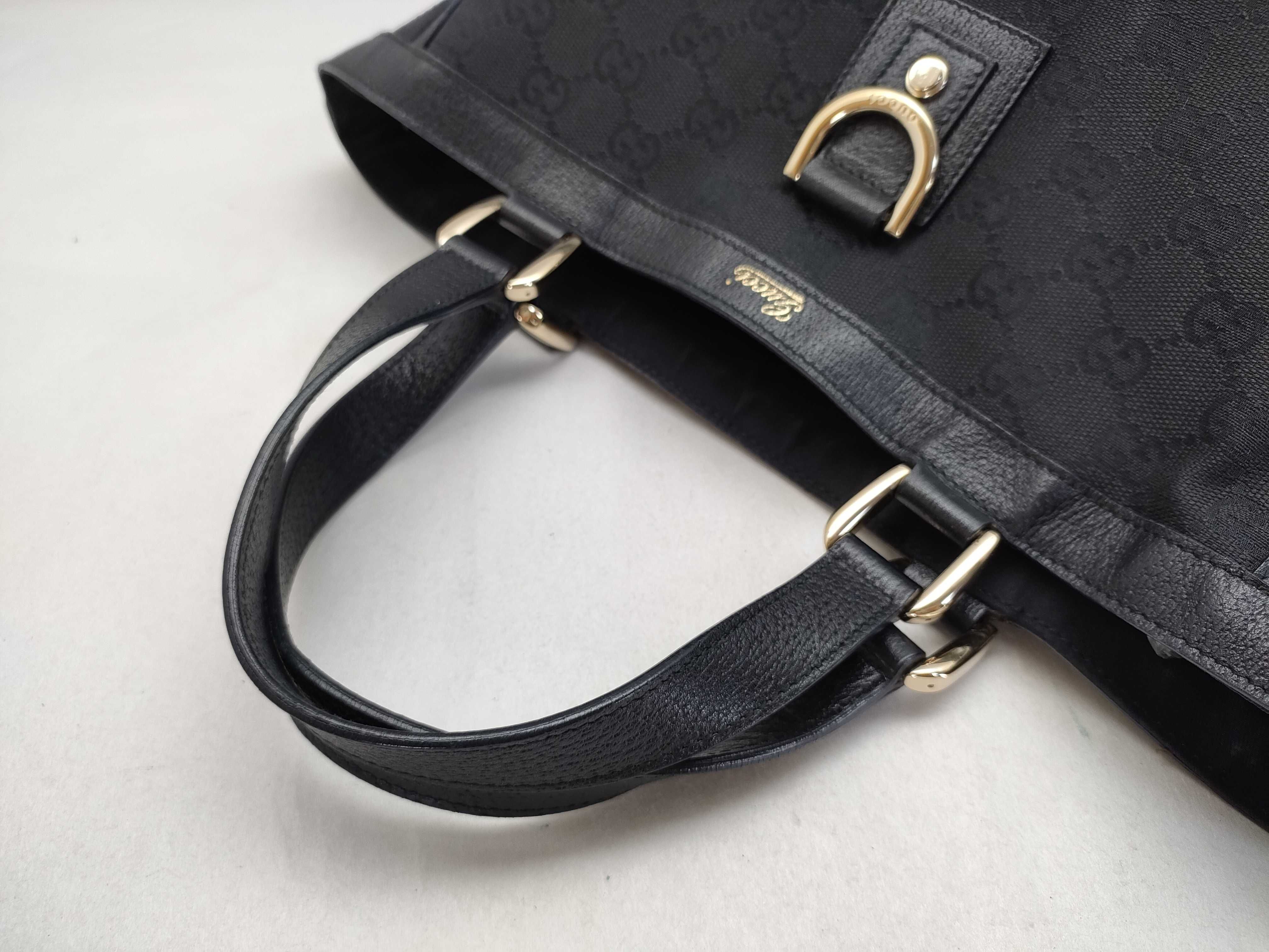 GG Canvas Handbag, Abbey Black — view 3