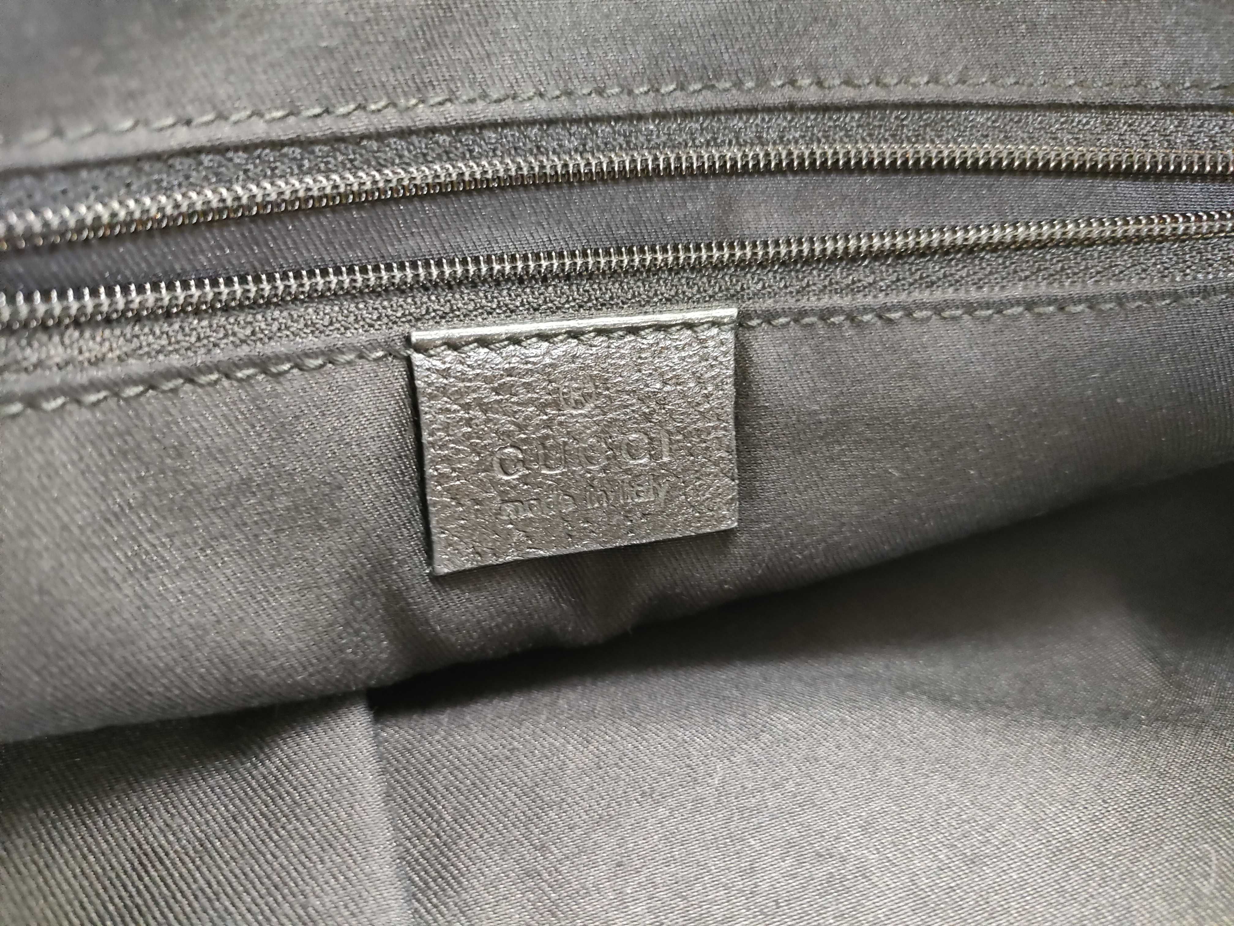 GG Canvas Handbag, Abbey Black — view 9