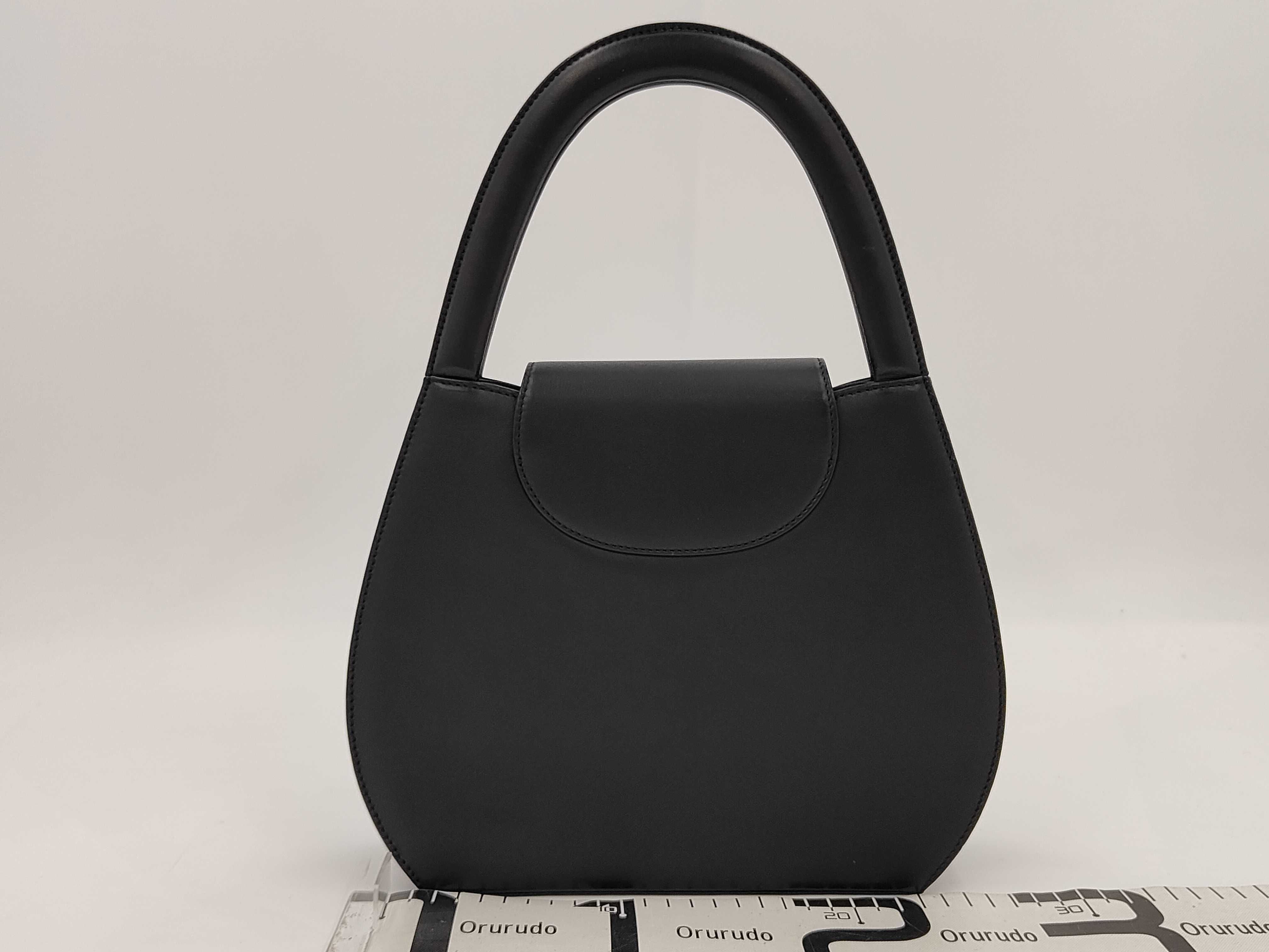 Panthère Leather Handbag, Black, with Authenticity Card. — view 2
