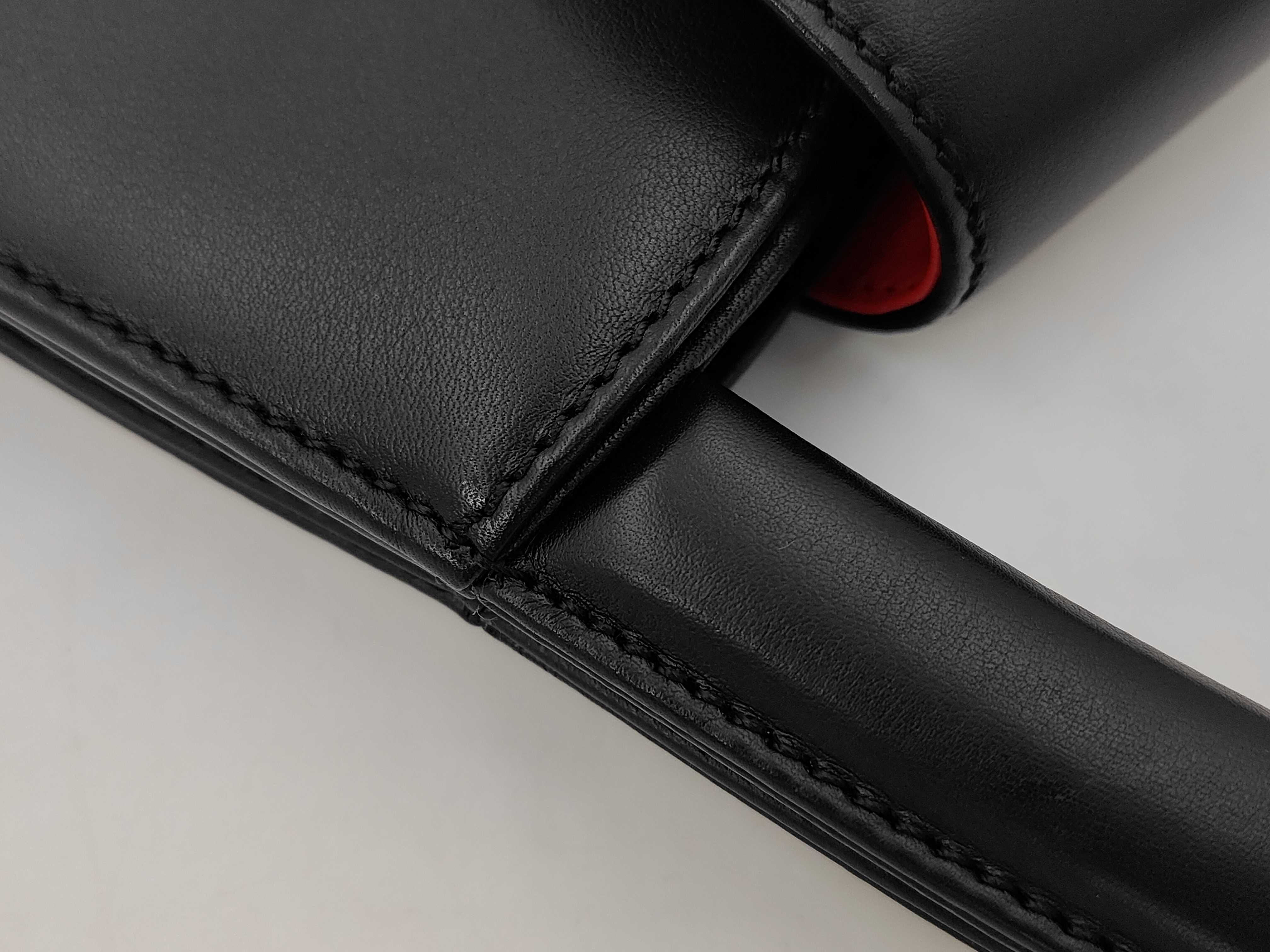 Panthère Leather Handbag, Black, with Authenticity Card. — view 7