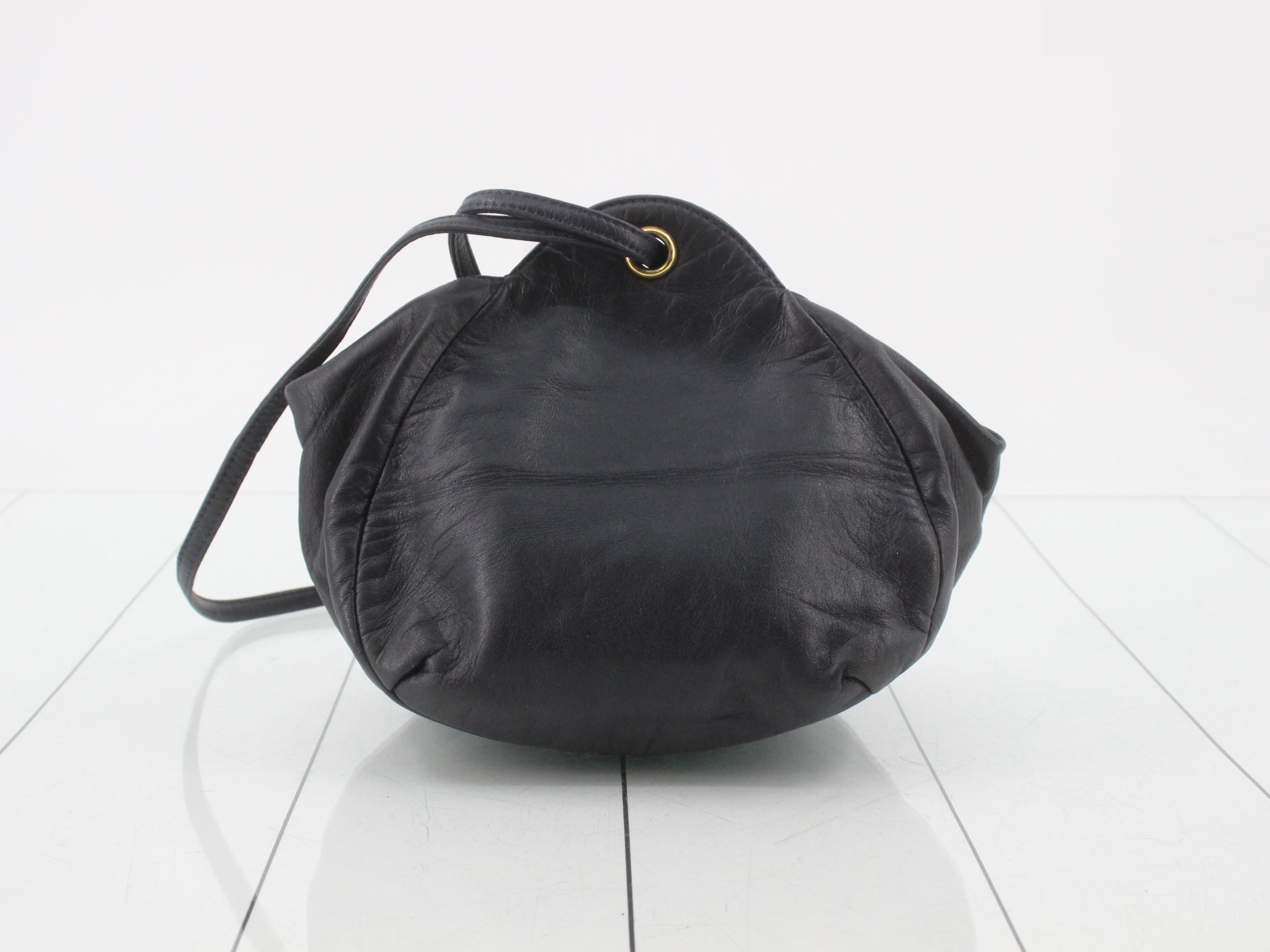 Anagram Shoulder Bag, Dark Blue — view 2