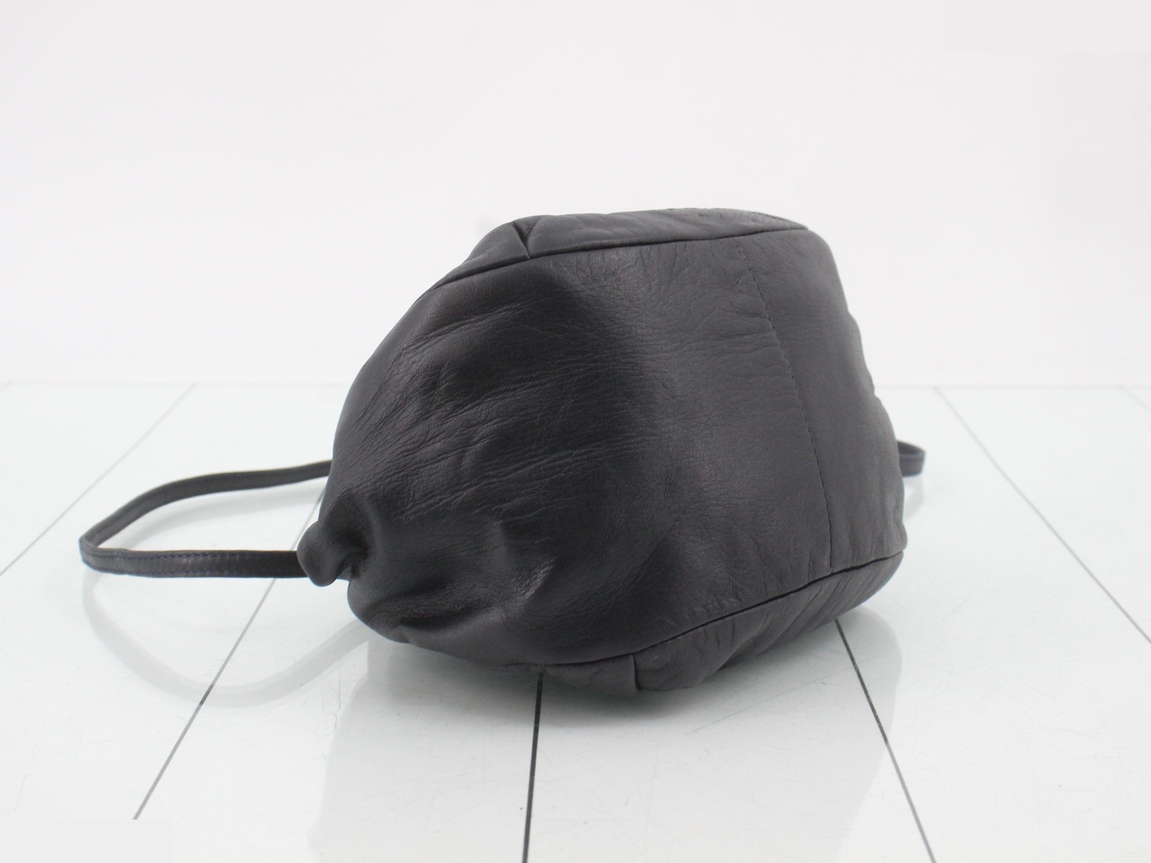 Anagram Shoulder Bag, Dark Blue — view 5
