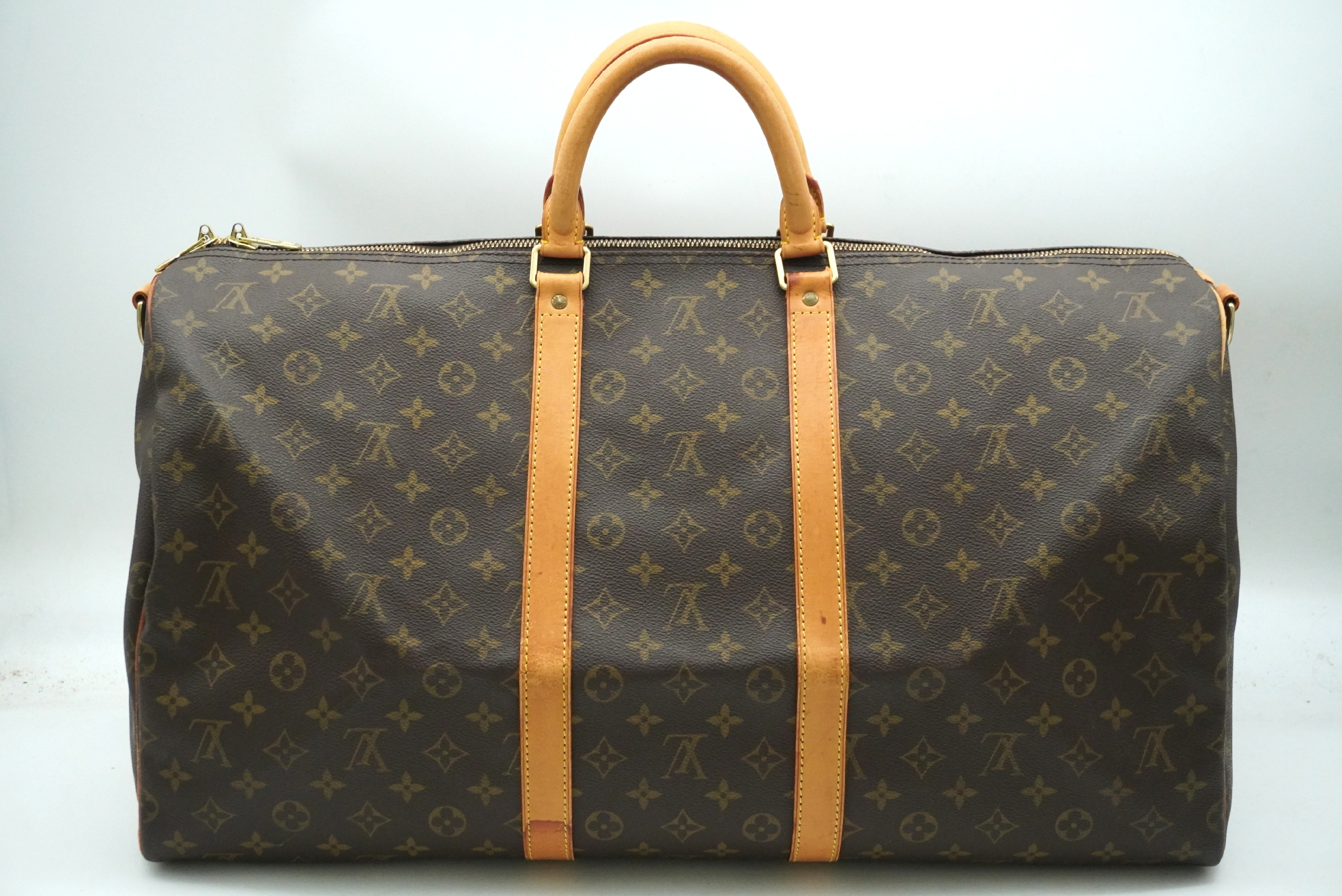 Monogram Keepall Bandoulière 55 M41414 Shoulder Strap Boston Bag — view 2